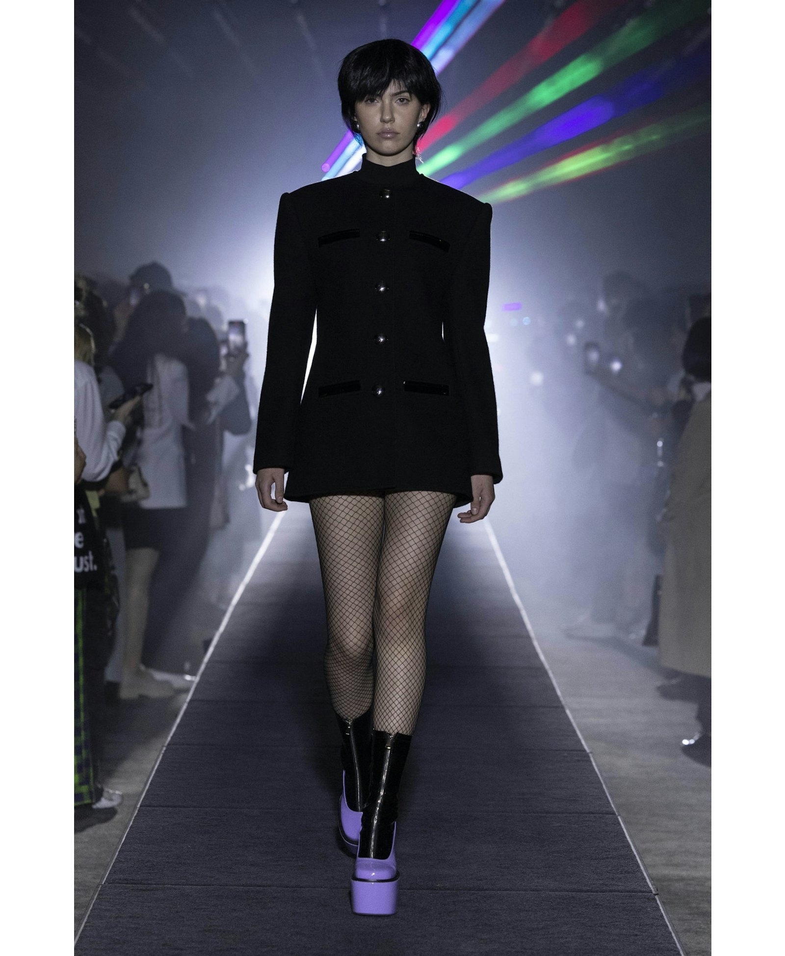 LONGLINE WOOL JACKET made by KEBURIA