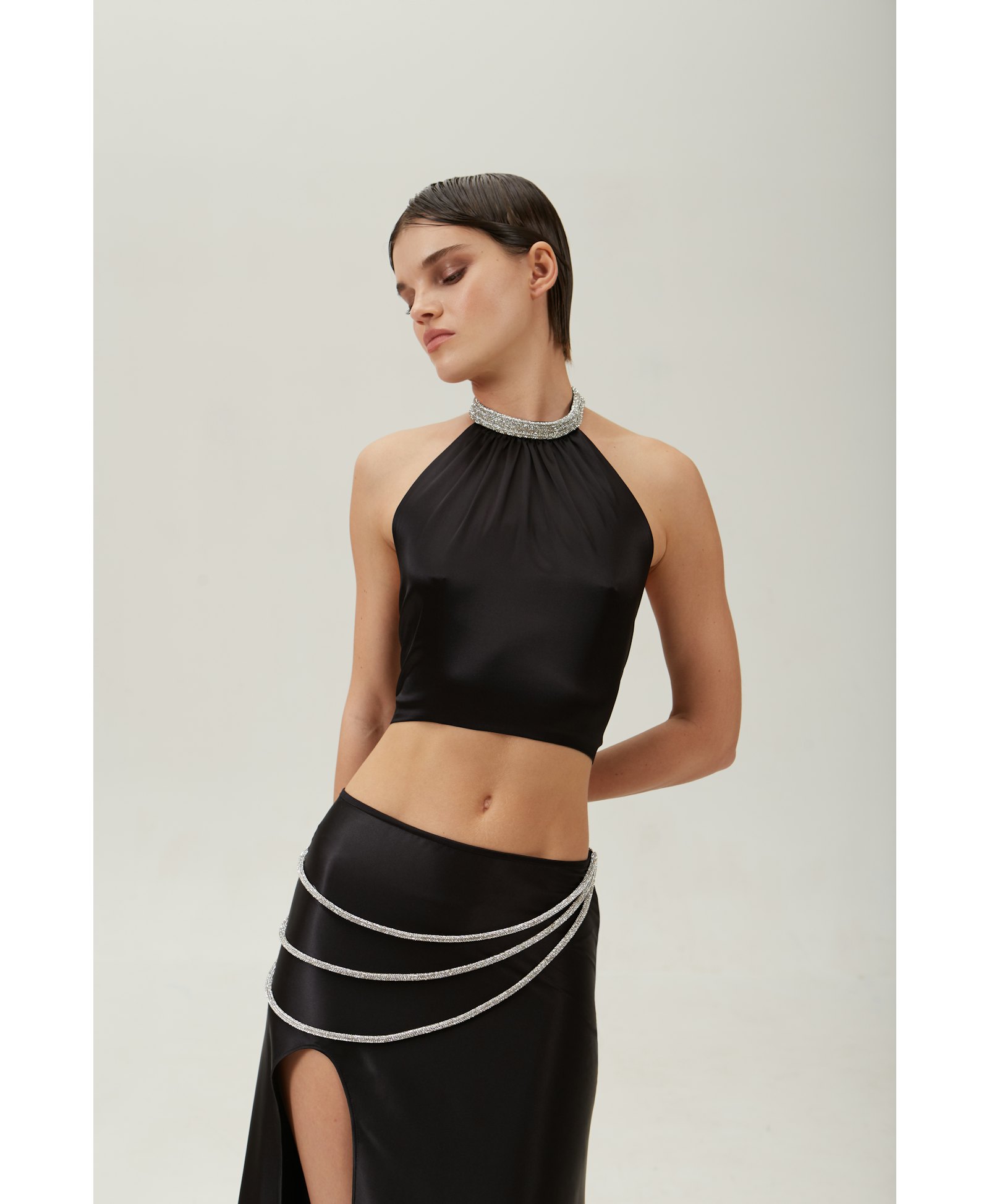 Kaia silk top made by NUÉ