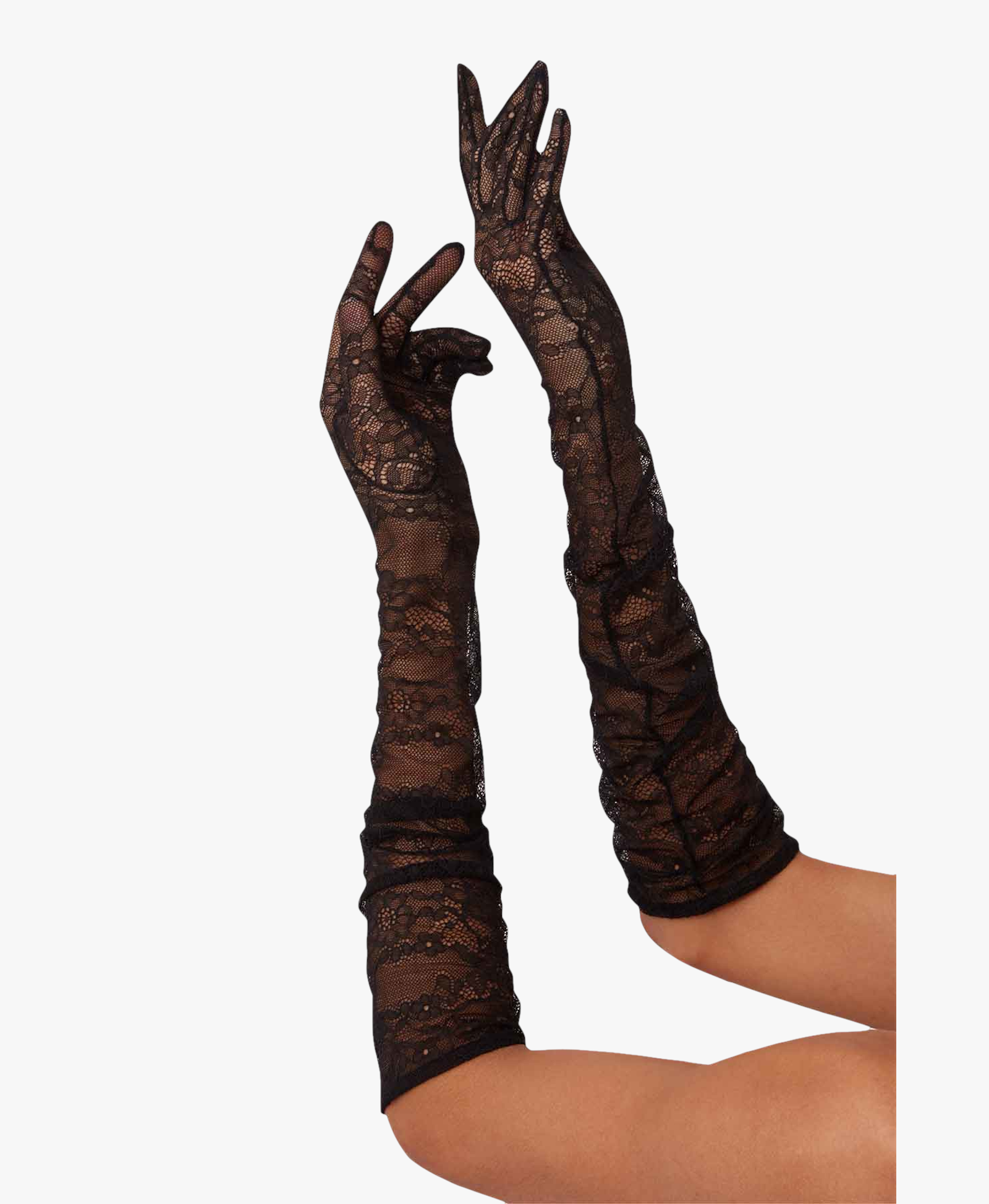 Lace Long Black made by Handsome Stockholm