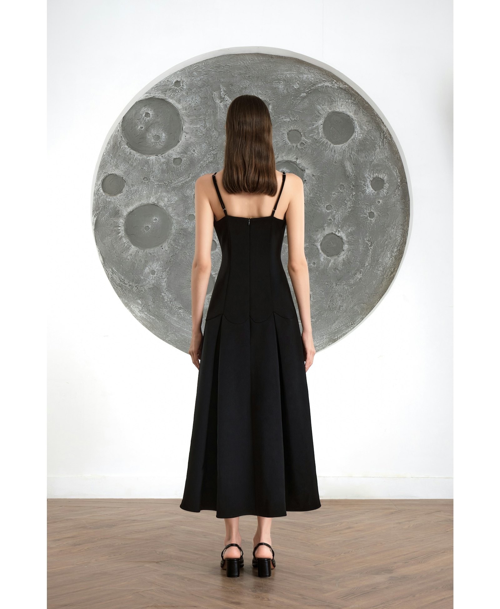 Eclipse Pleated Gown made by JUSTIN TONG