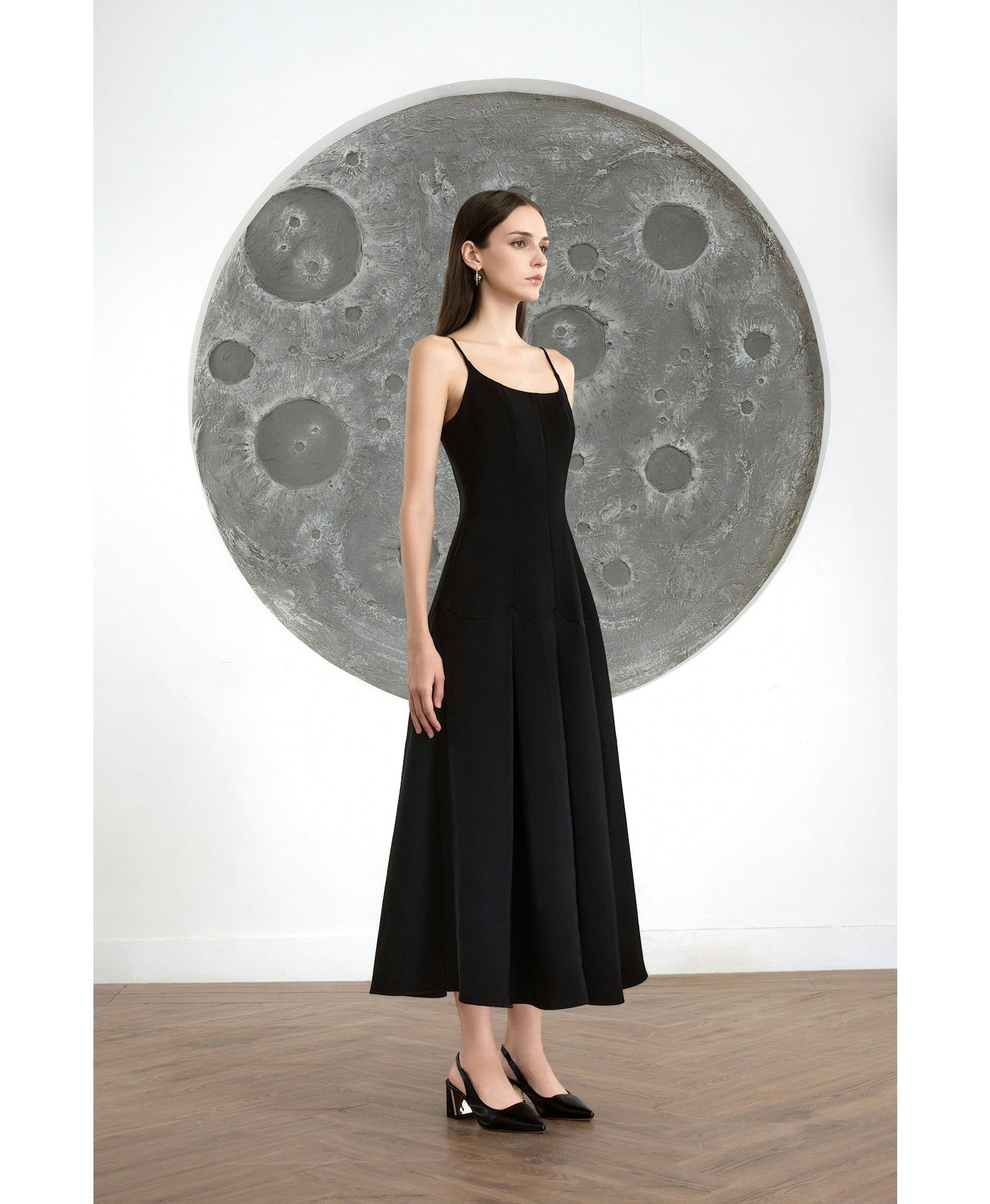Eclipse Pleated Gown made by JUSTIN TONG