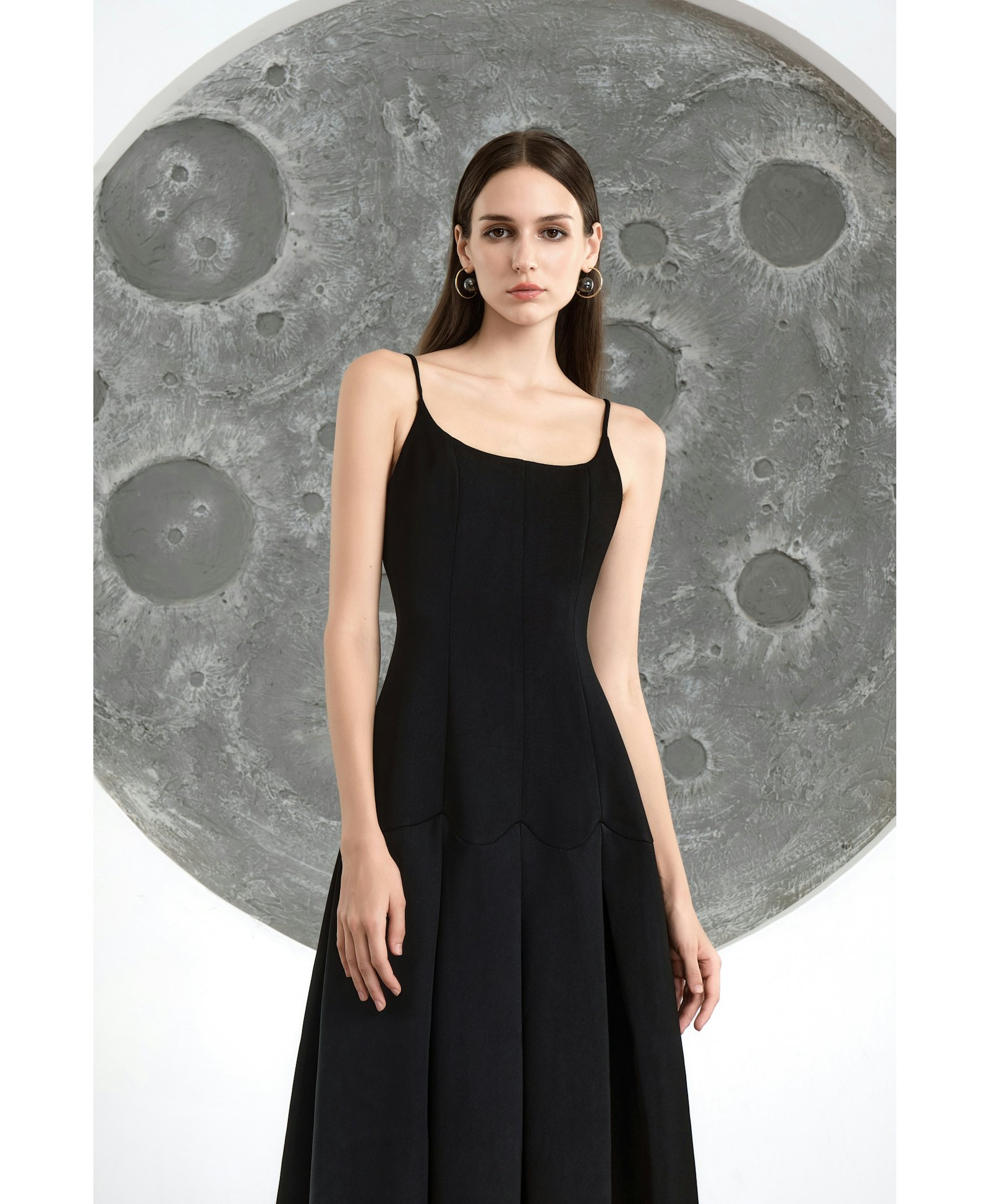 Eclipse Pleated Gown made by JUSTIN TONG