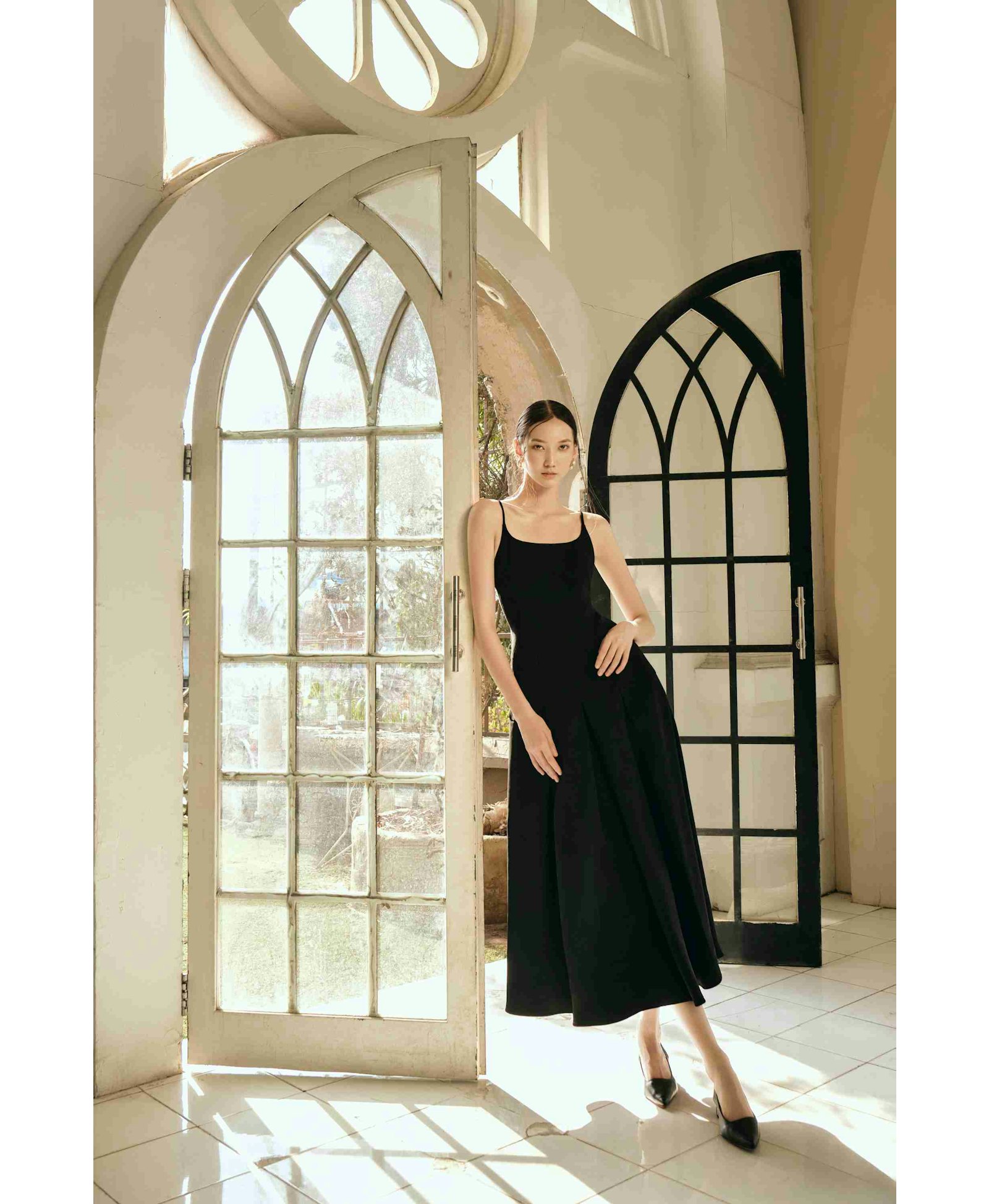 Eclipse Pleated Gown made by JUSTIN TONG