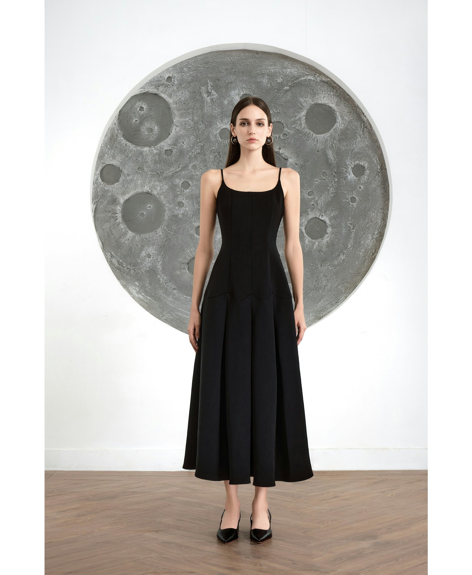 Eclipse Pleated Gown made by JUSTIN TONG