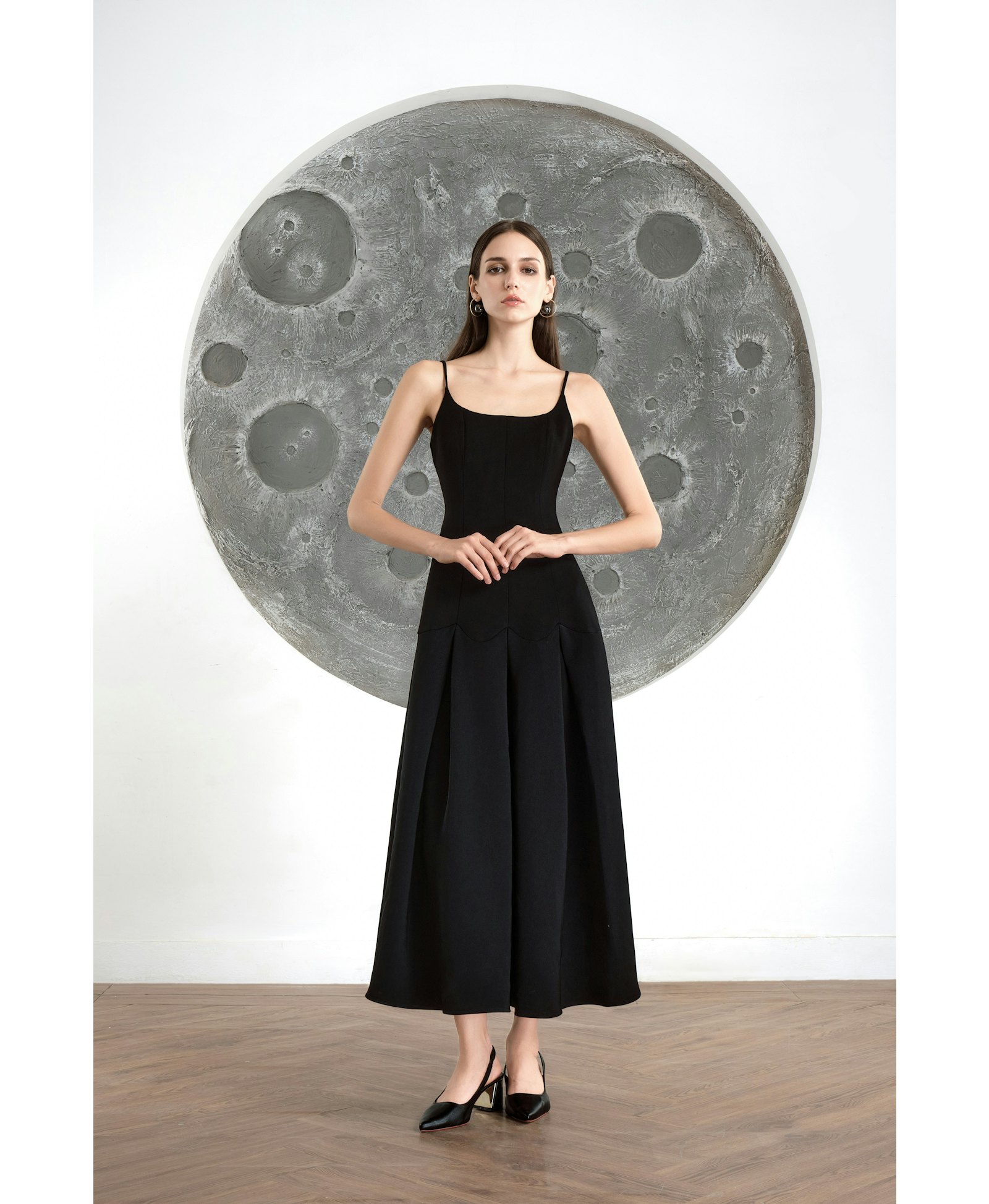 Eclipse Pleated Gown made by JUSTIN TONG