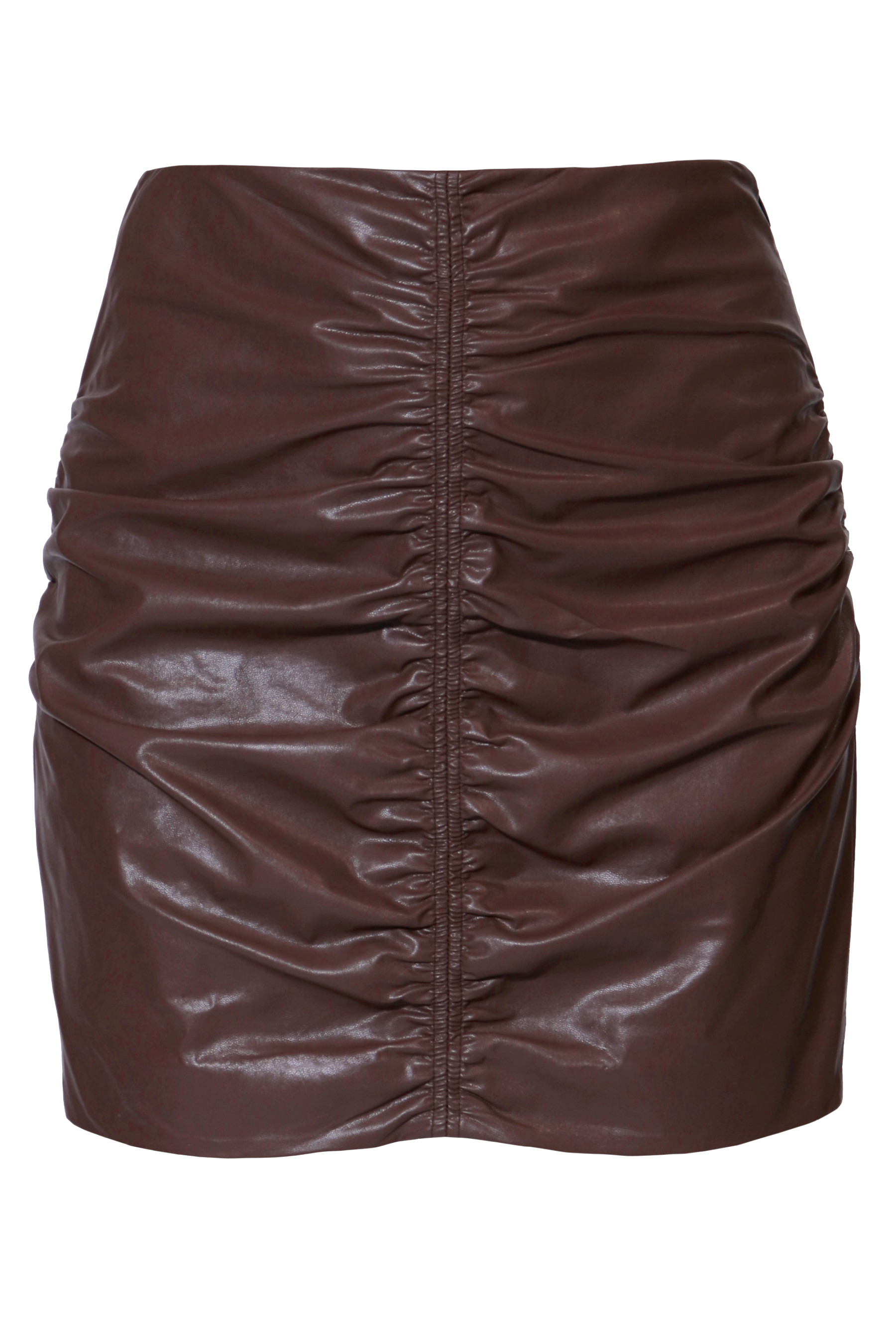 Shop Halewski Skirt Ruth Chocolate Brown