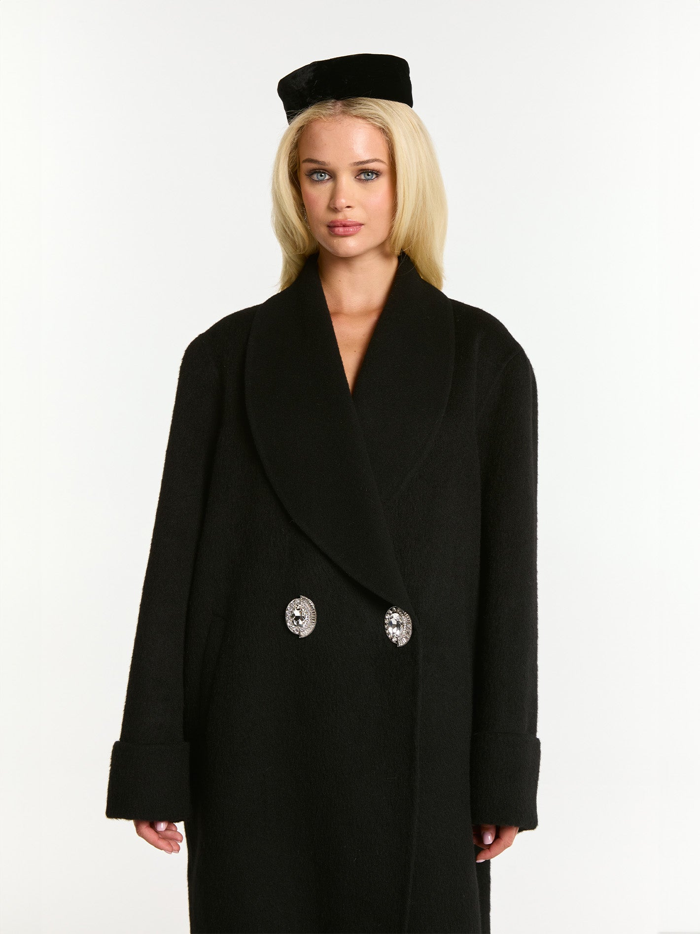 Shop Nana Jacqueline Audrina Coat (black)