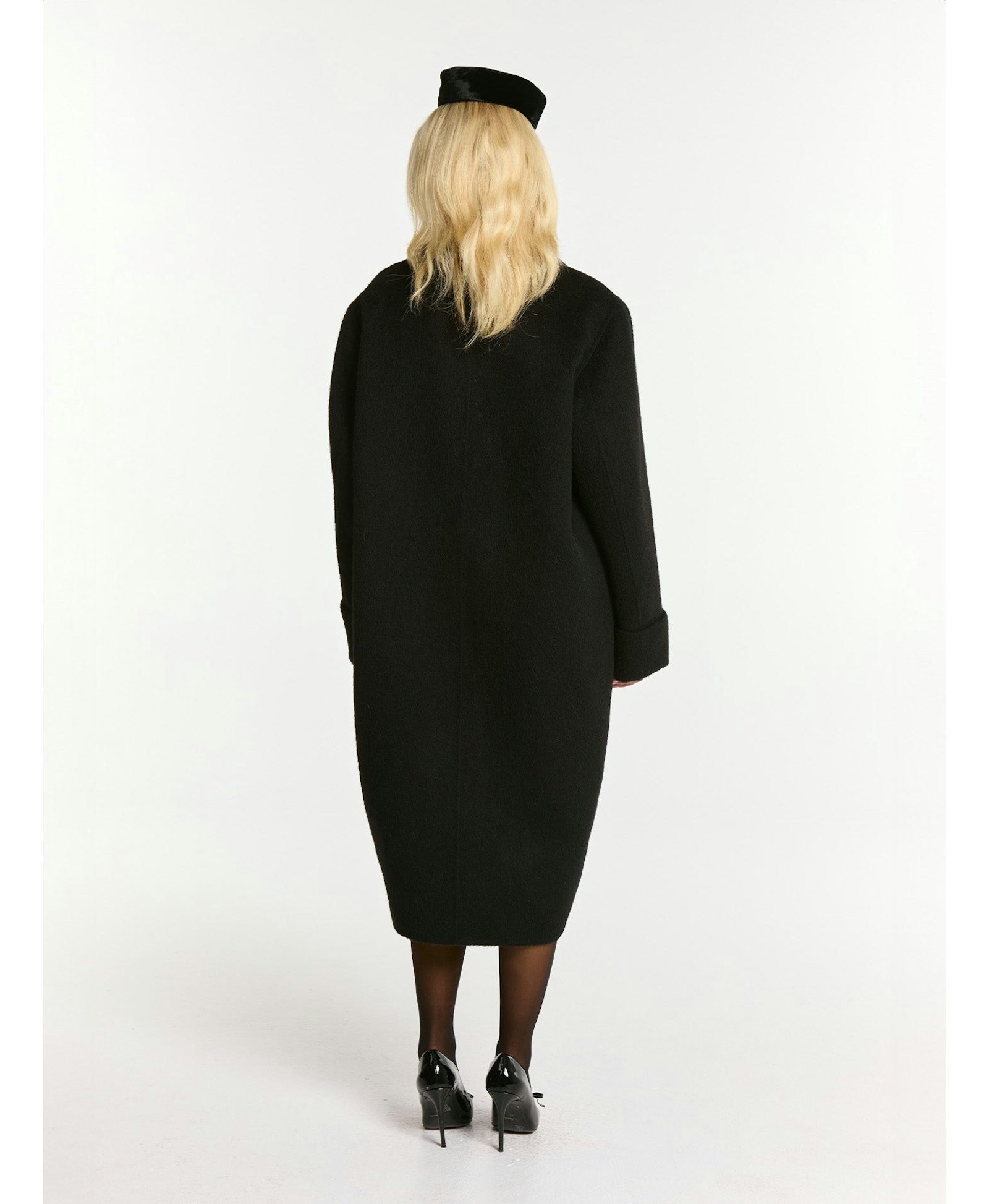 Audrina Coat (Black) made by Nana Jacqueline