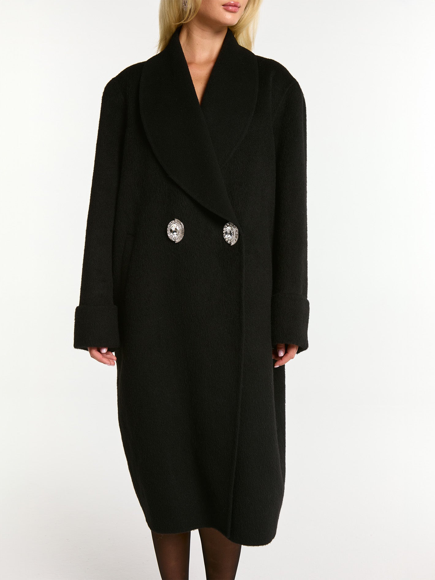 Shop Nana Jacqueline Audrina Coat (black)