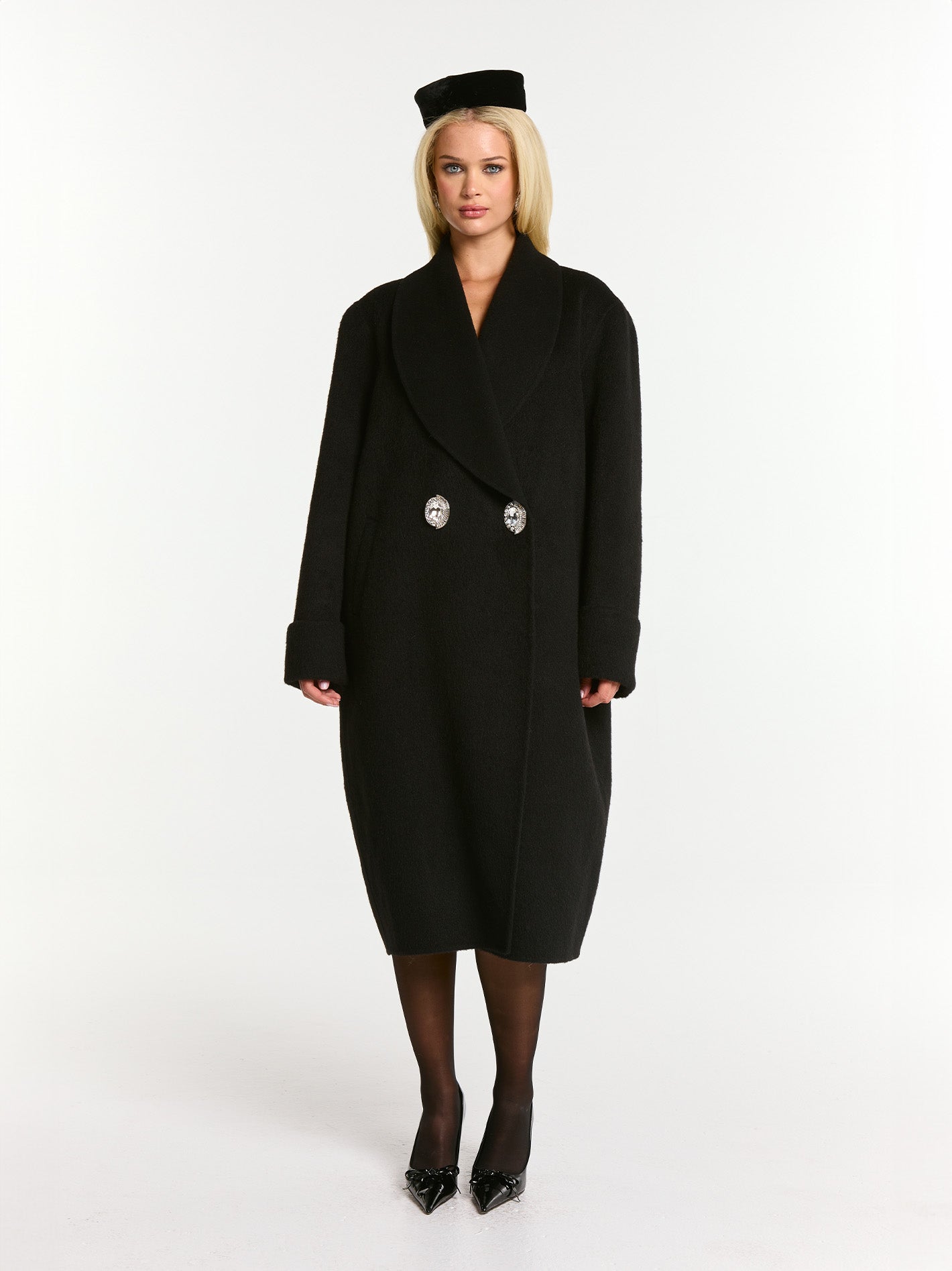 Shop Nana Jacqueline Audrina Coat (black)