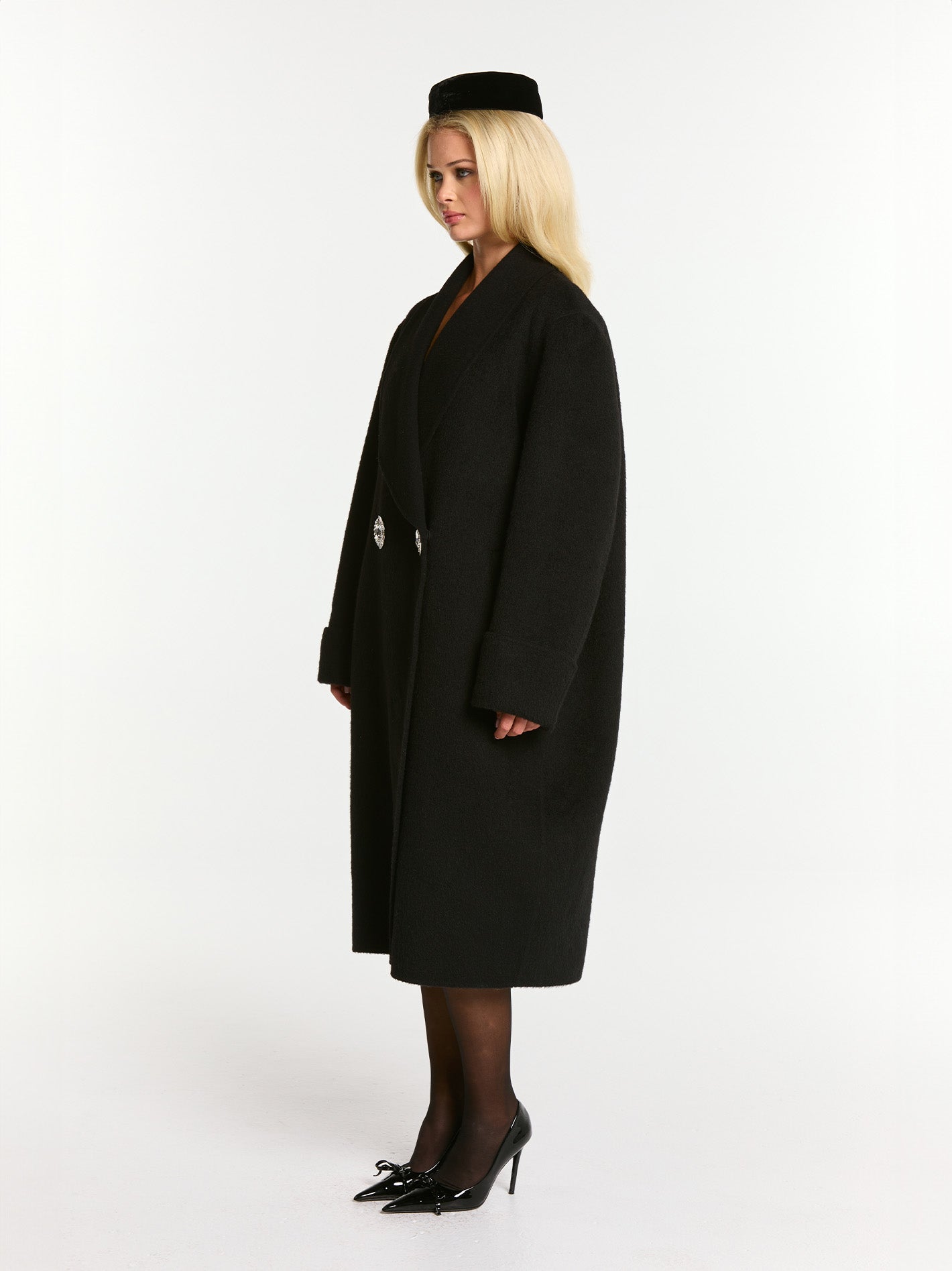 Shop Nana Jacqueline Audrina Coat (black)