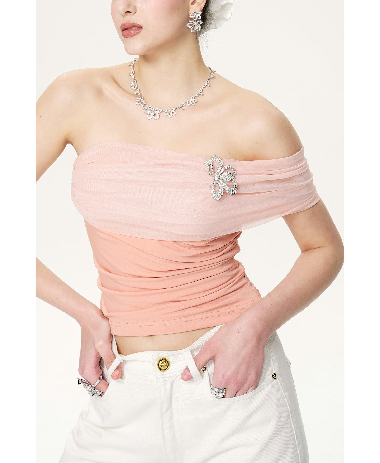 Marlene Top (Pink) made by Nana Jacqueline