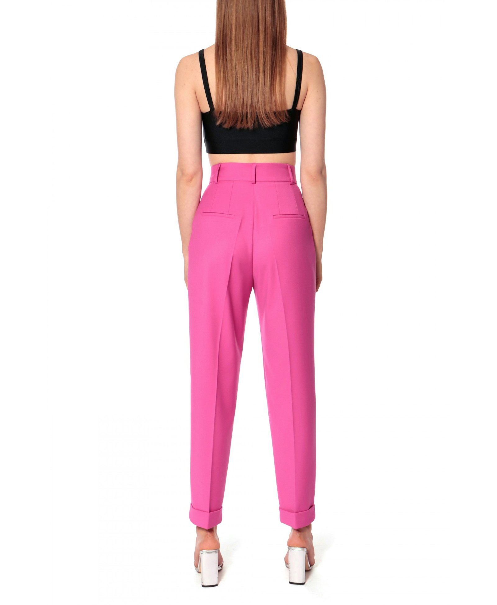 Pants Kelly Very Berry in Pink made by HALEWSKI