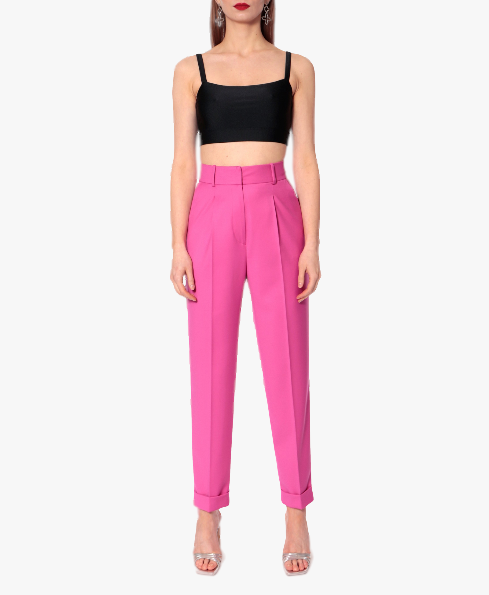 Pants Kelly Very Berry in Pink made by HALEWSKI