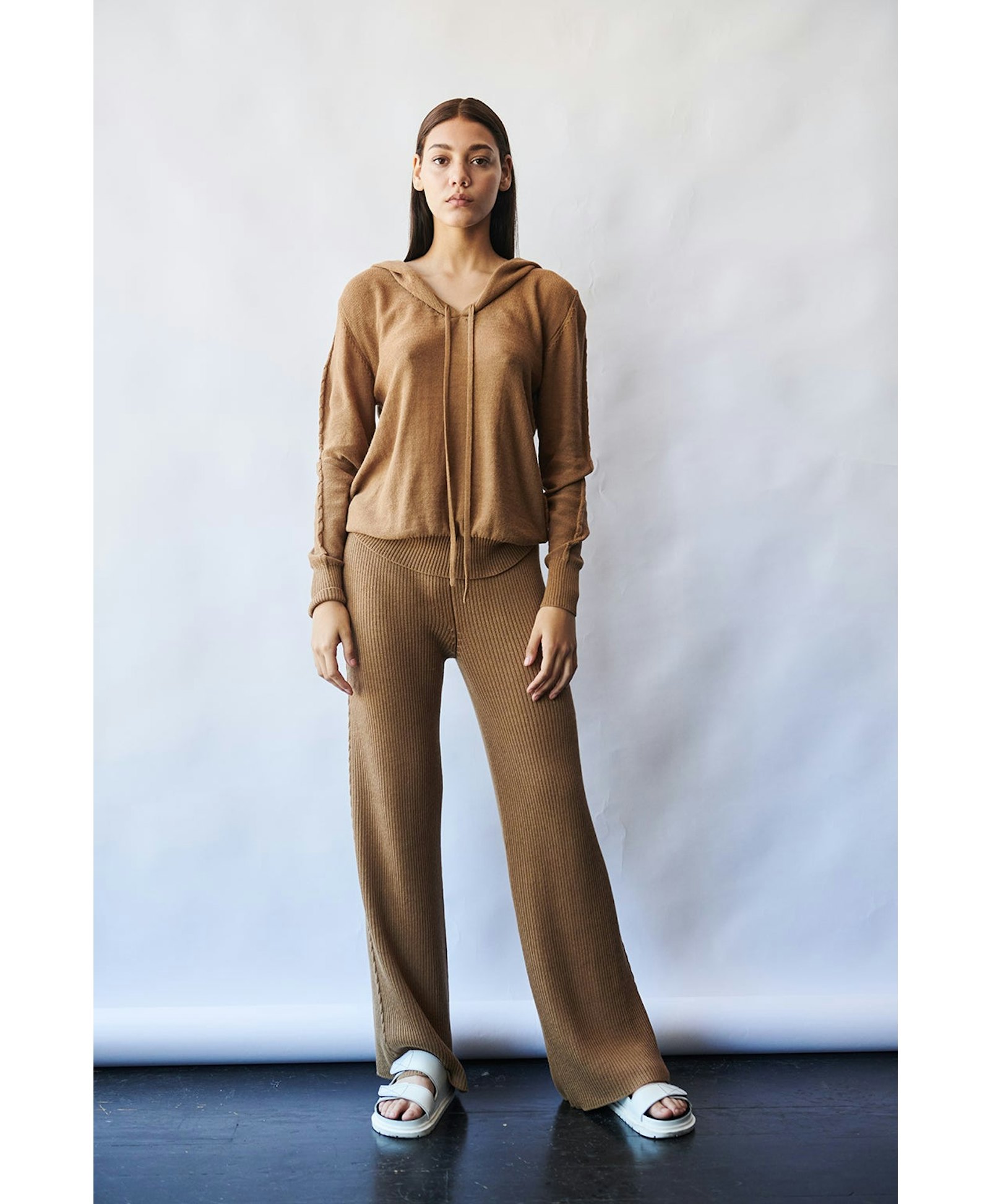 SAMAY pants in Beige made by AYNI
