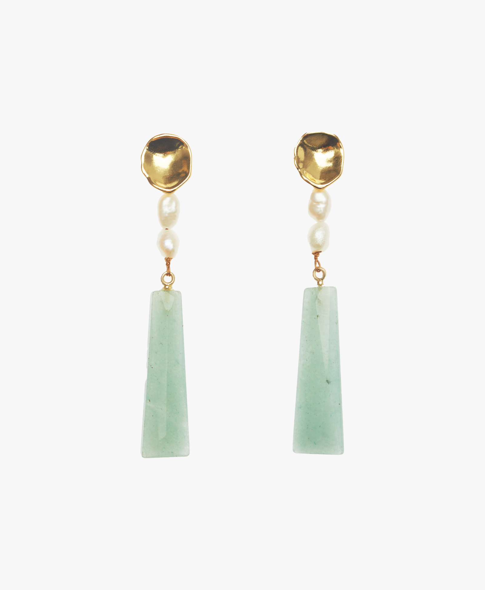 Pendientes Melina Aguamarina made by Lavani Jewels