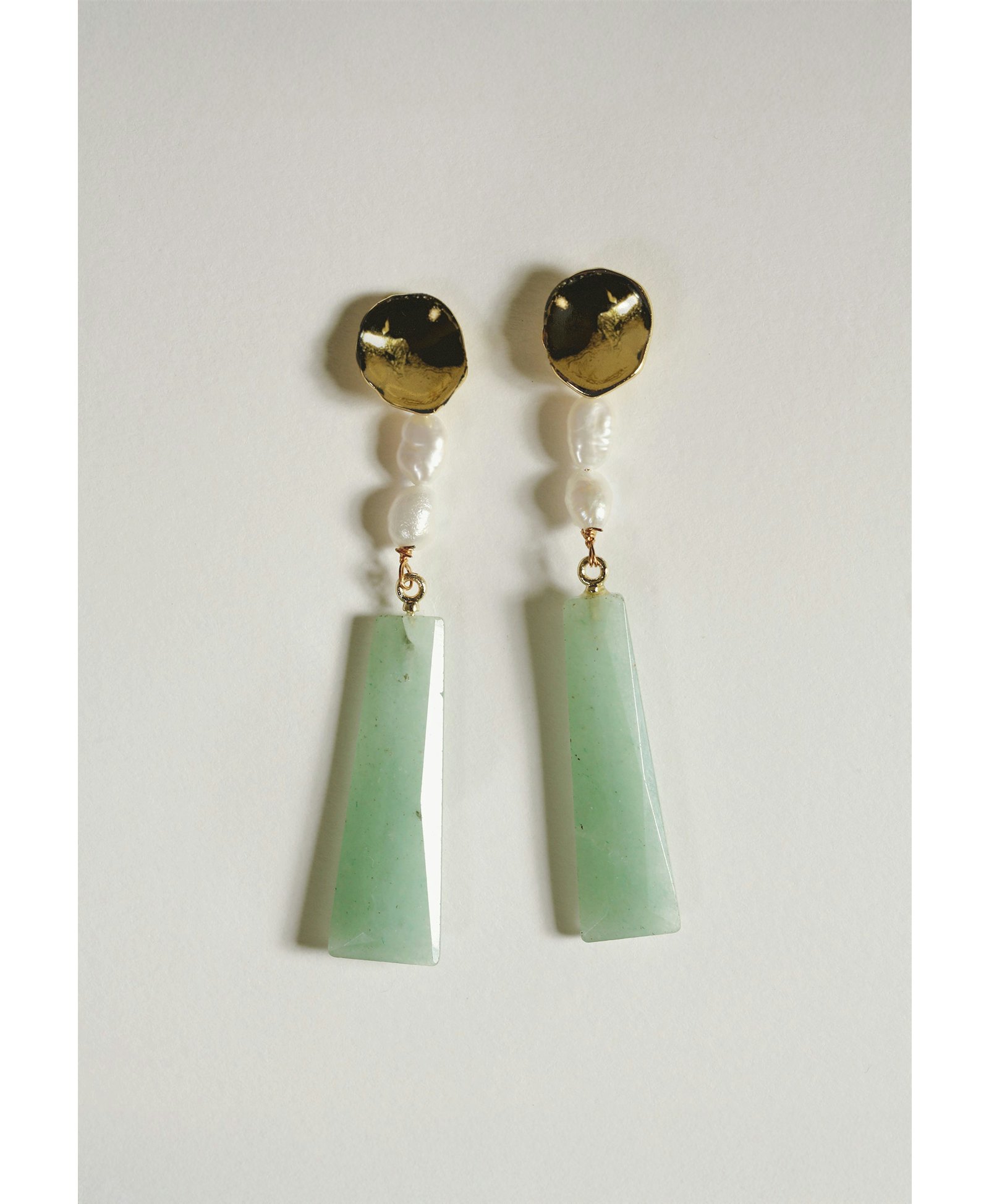 Pendientes Melina Aguamarina made by Lavani Jewels