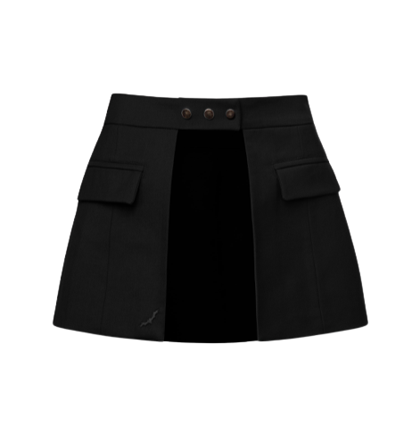 Divalo Kiara Skirt Belt In Black