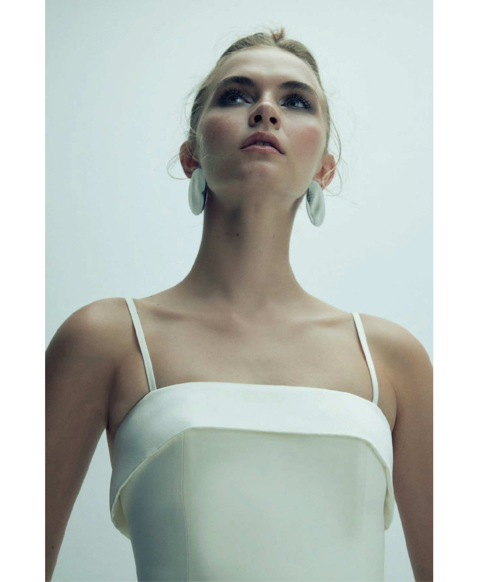 Gaia Mini Dress in Vanilla Ice made by Nazli Ceren