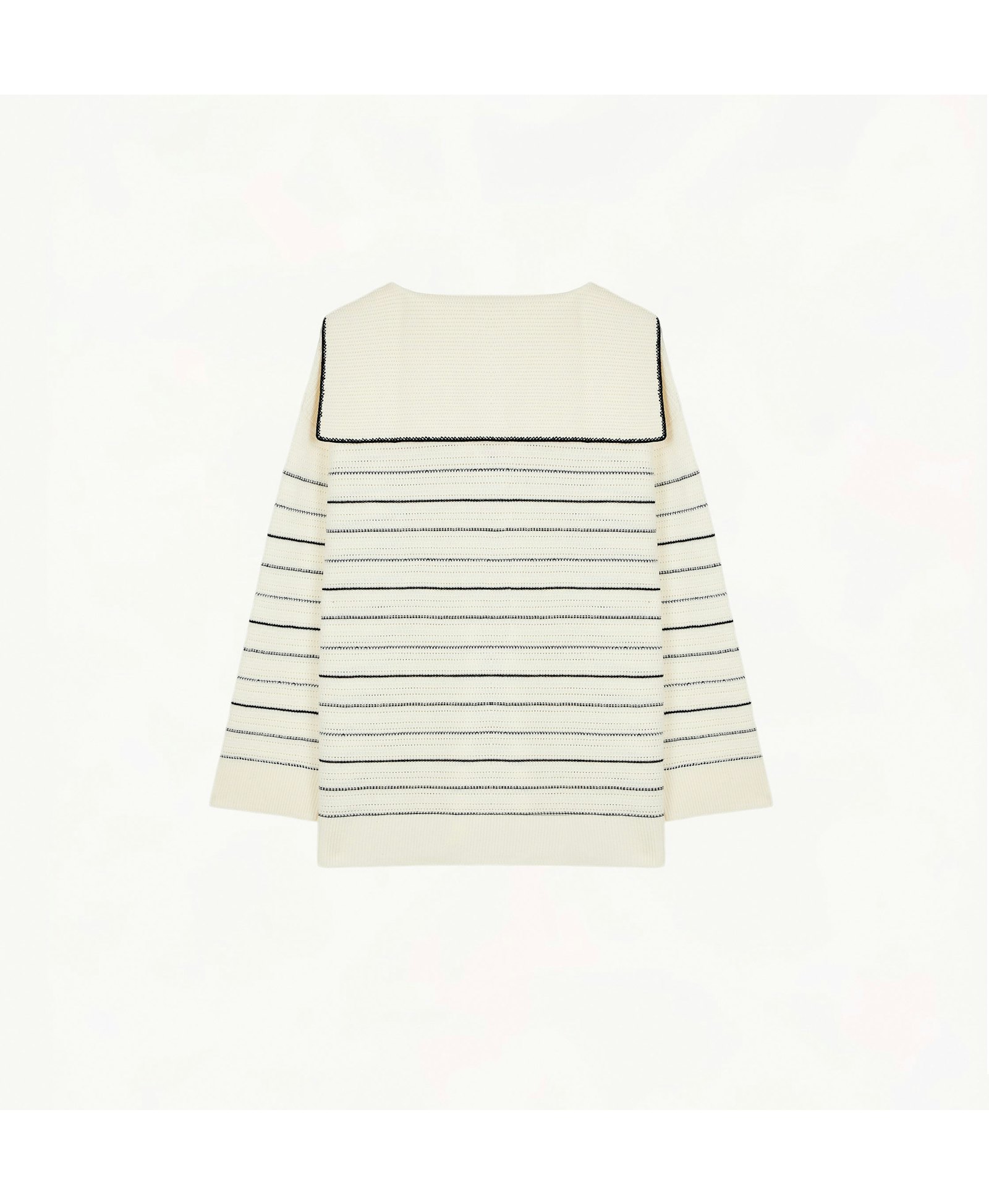 STRIPED SAILOR COLLAR SWEATER made by CRUSH Collection