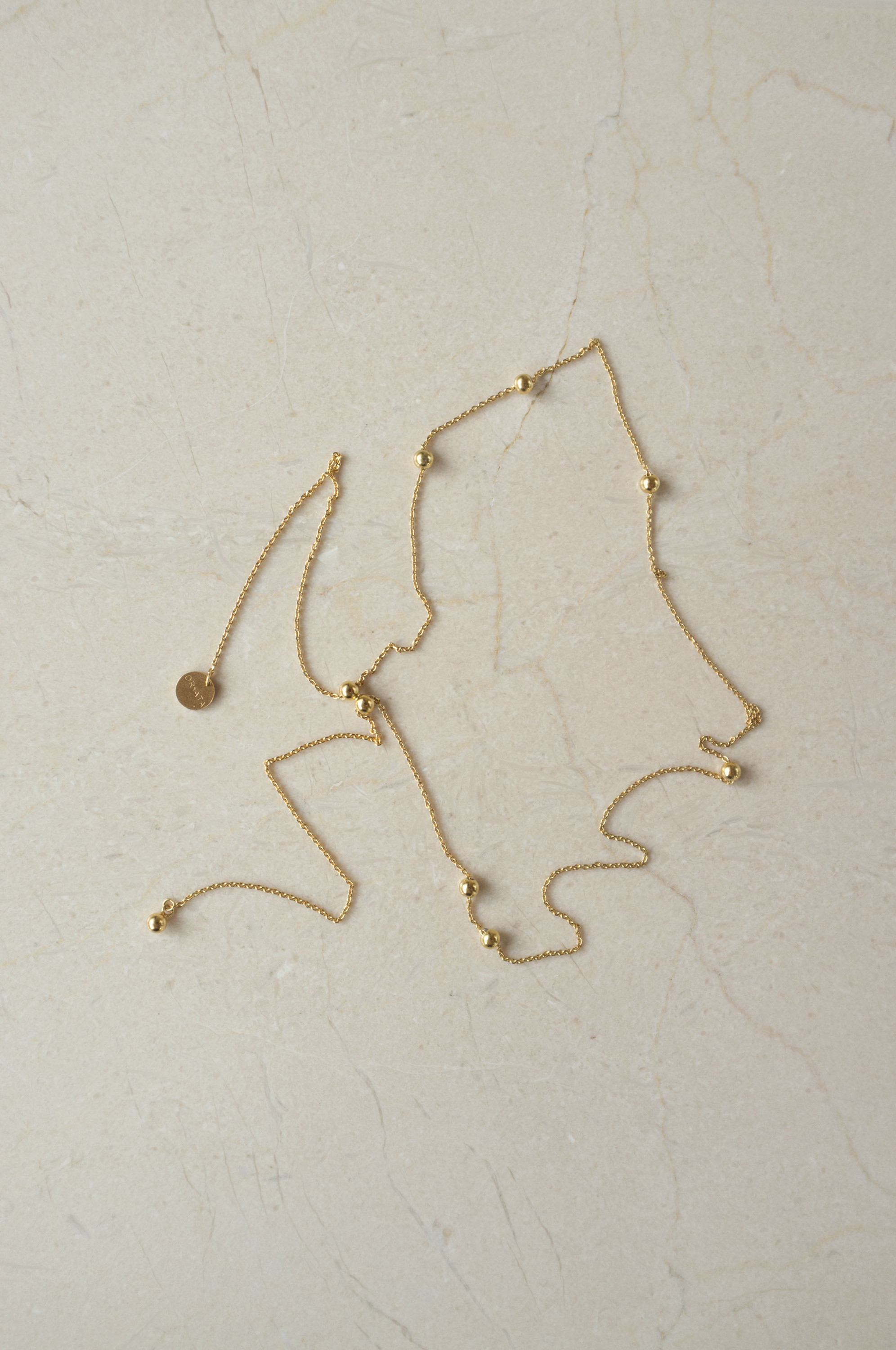 Shop Orxata Jewelry Espacio Transformer Necklace In Gold