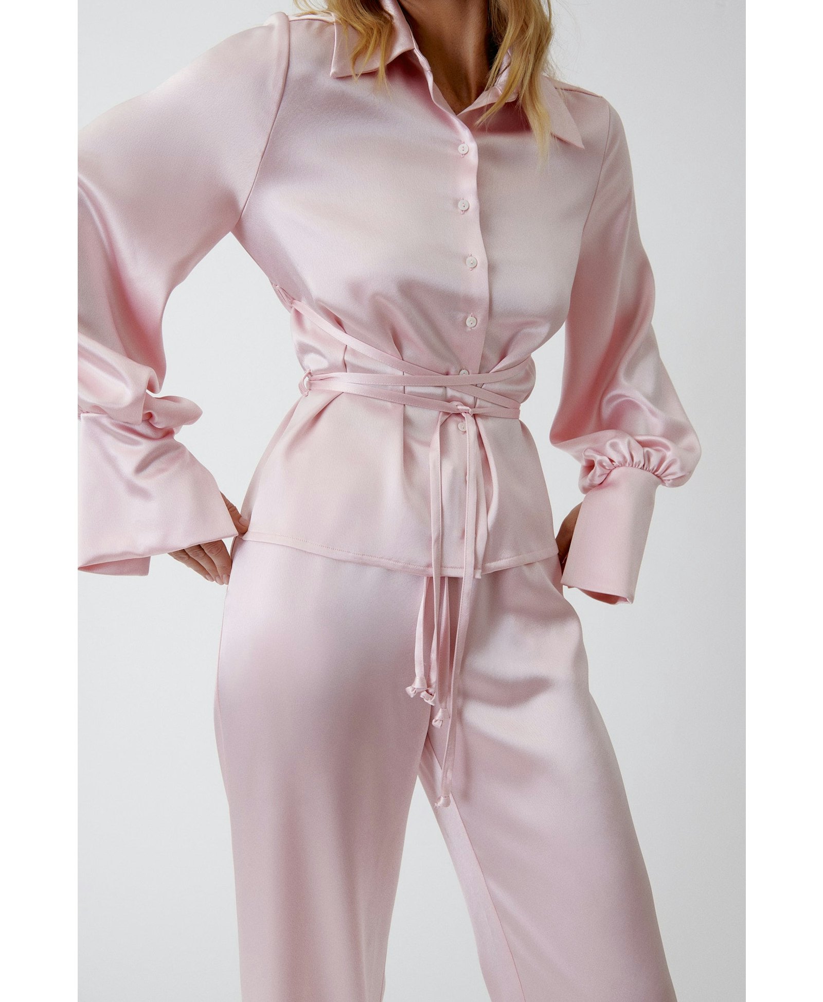 Chloé Top in Pink made by AÉRYNE