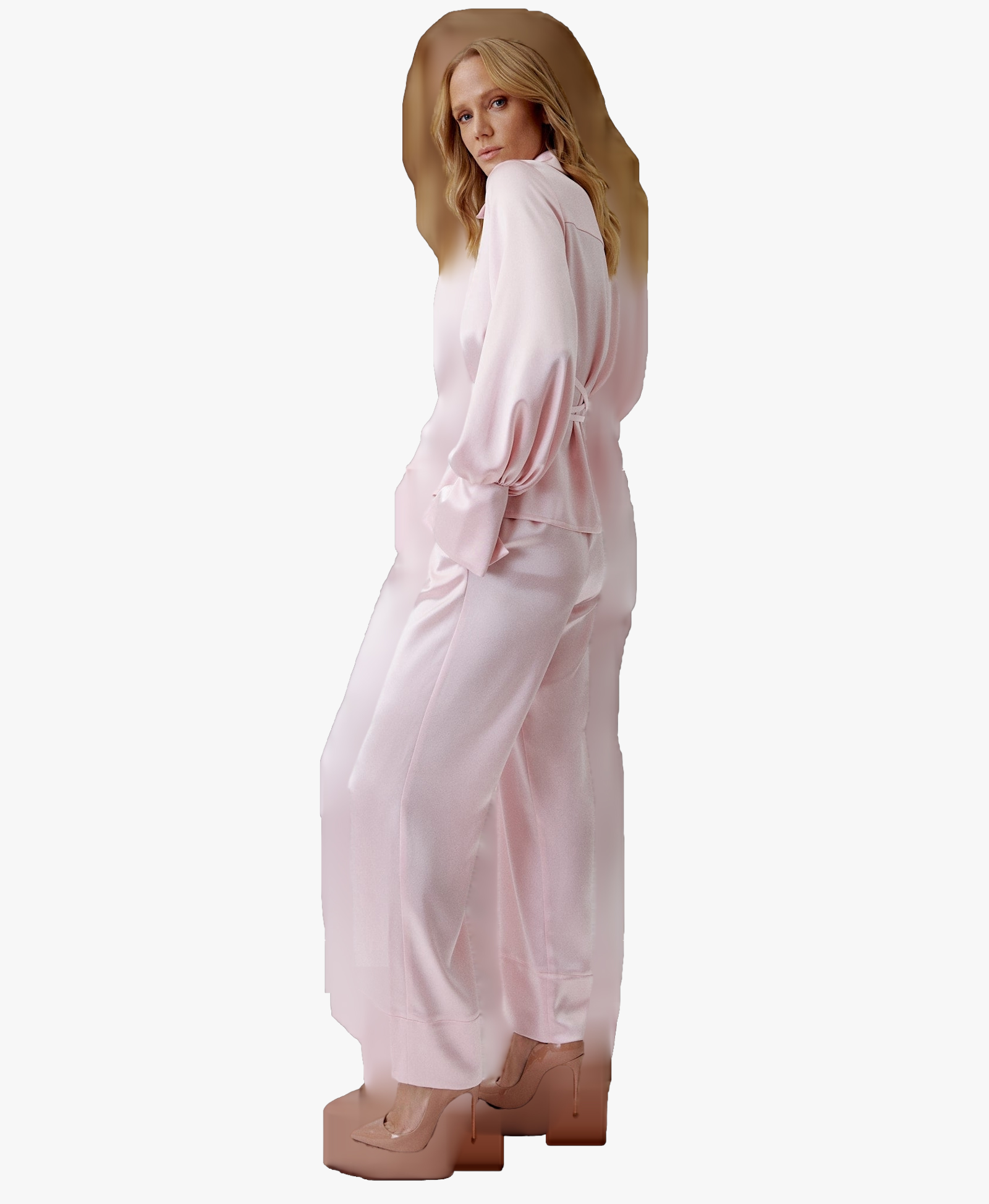 Chloé Top in Pink made by AÉRYNE