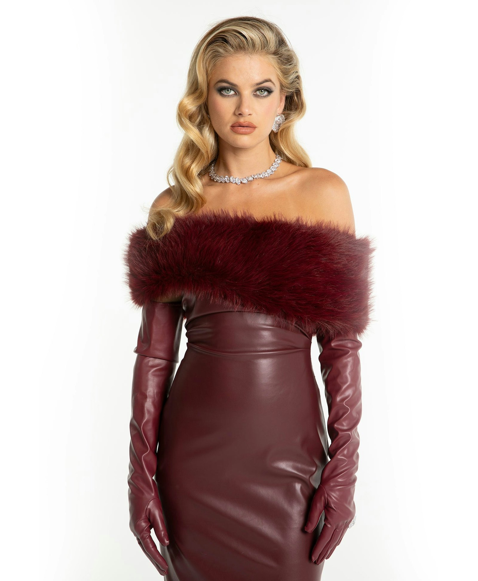 Gabrielle Dress (Red) made by Nana Jacqueline