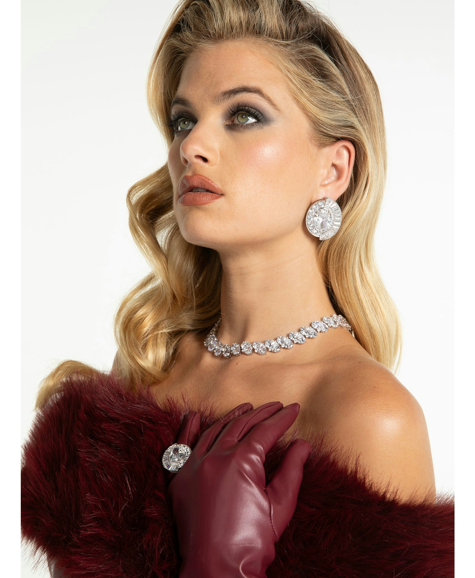 Gabrielle Dress (Red) made by Nana Jacqueline