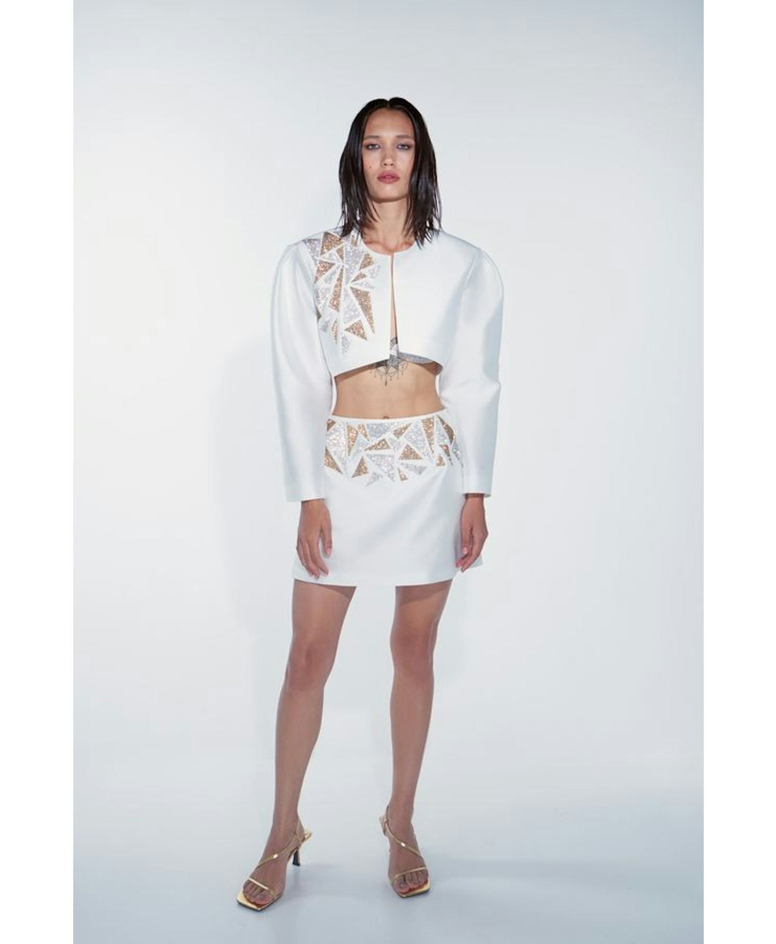 MOSAIC SKIRT made by NUÉ