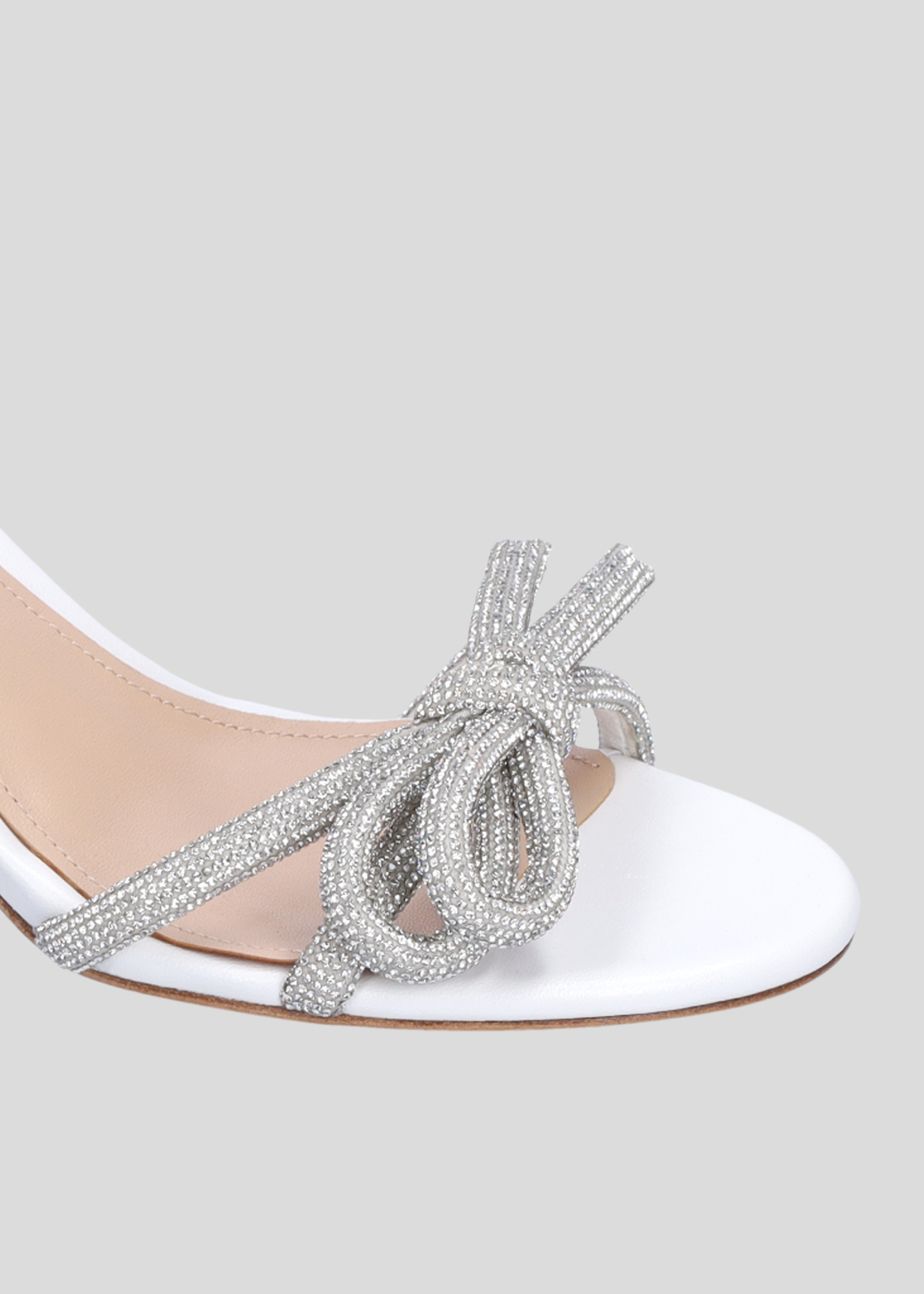 Shop Lola Cruz Shoes Caroline Sandal 65 In White
