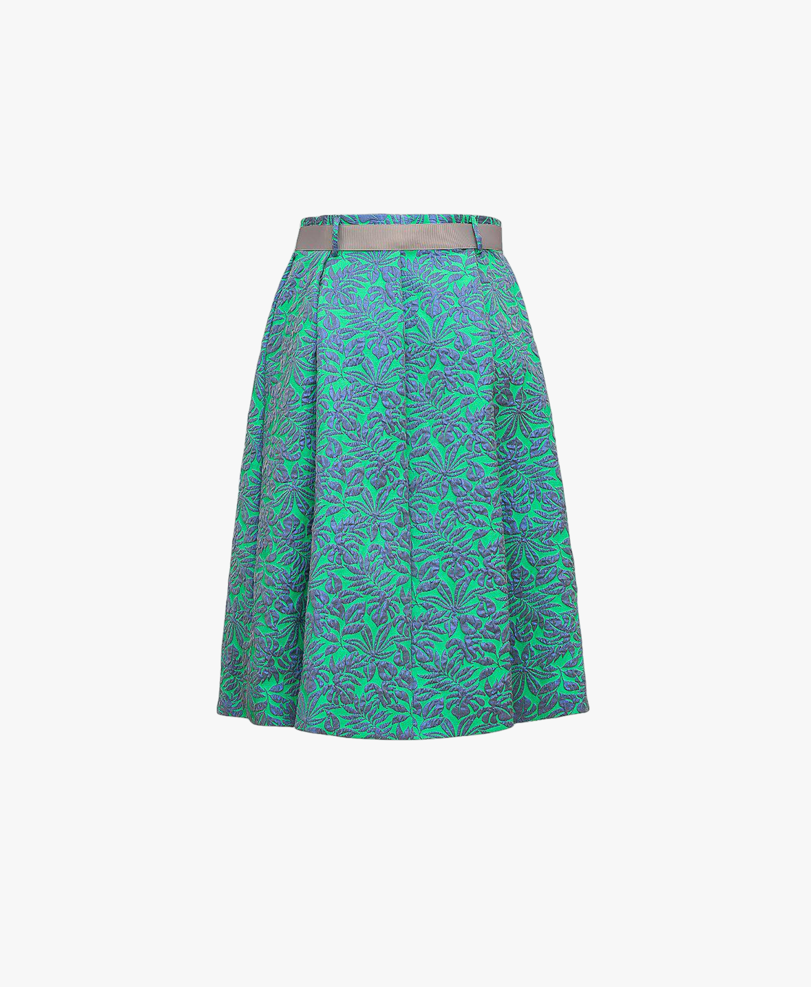 Multicolor skirt with pearl buttons made by ANDREEVA