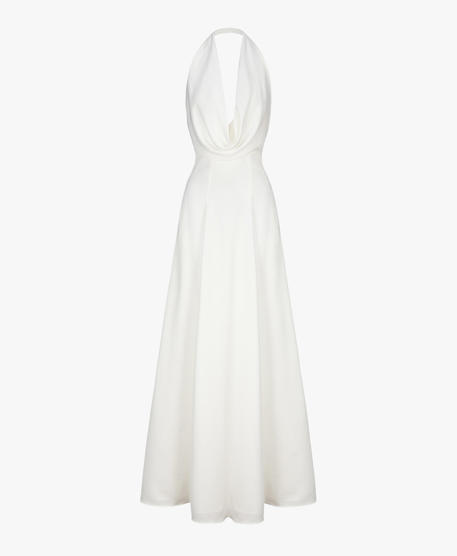 Aniya Satin Dress (White) made by Nana Jacqueline