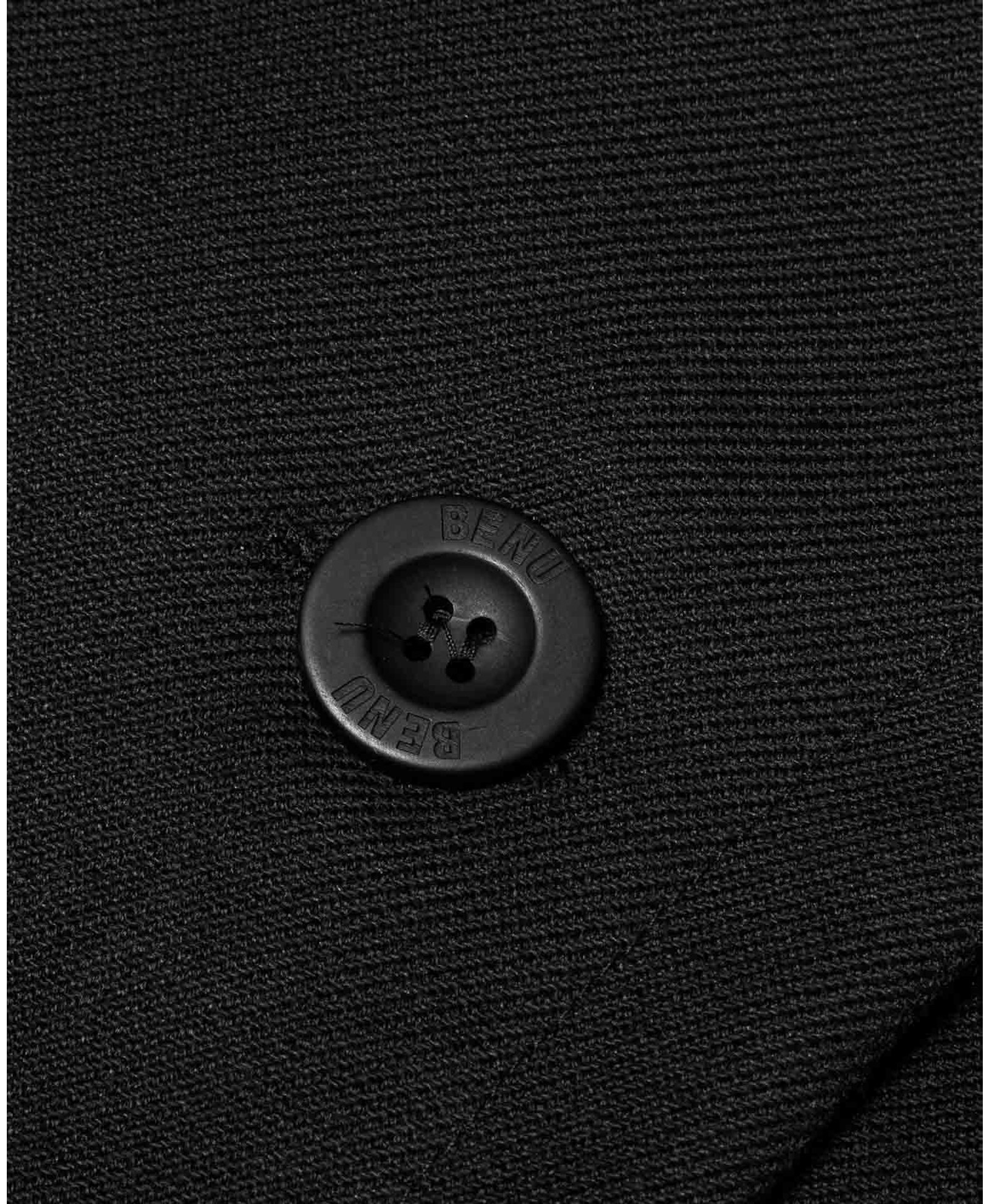 WOOL COAT WITH LEADPOTS made by BENU Studio