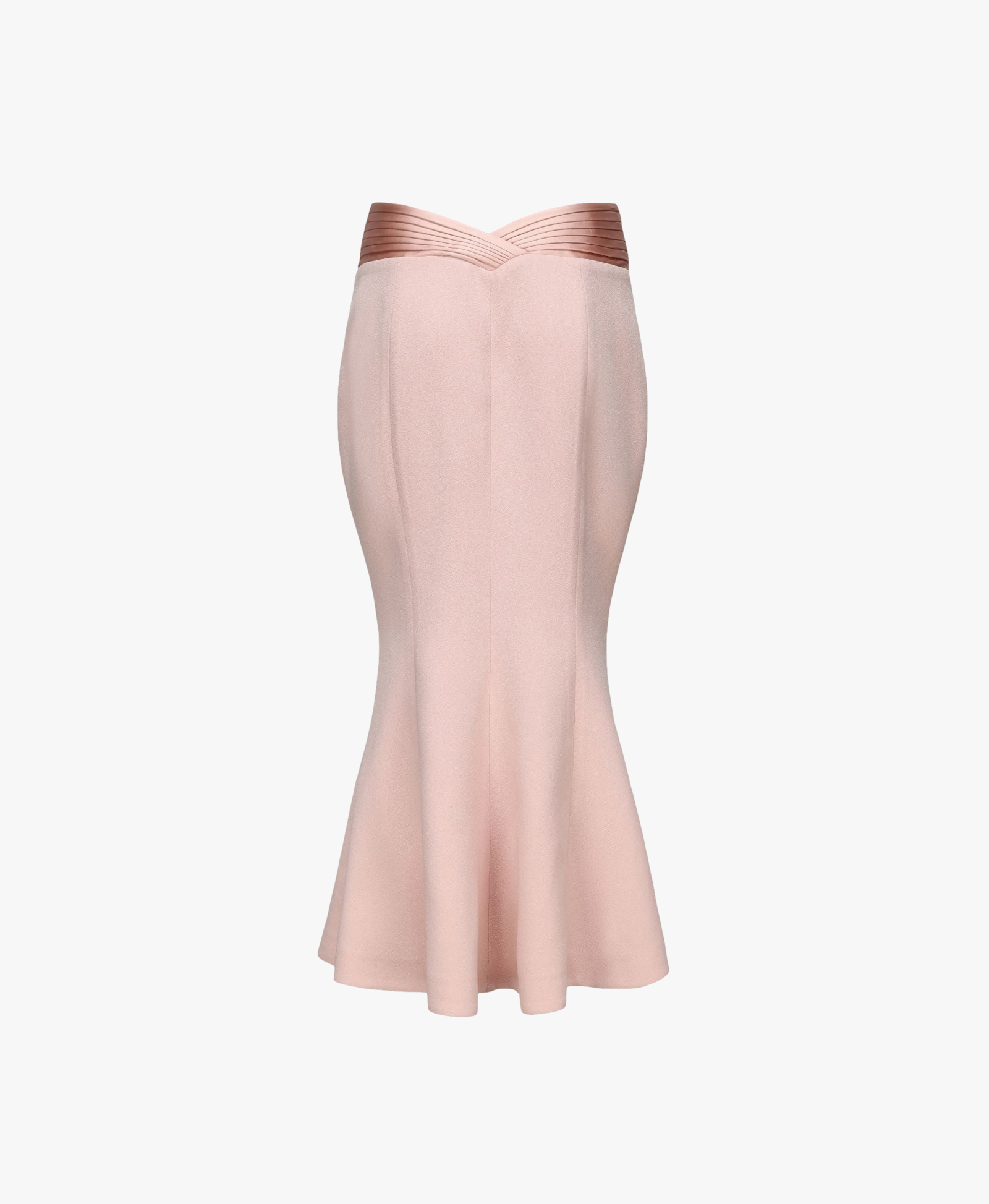 Belle Satin Skirt (Light Pink) (Final Sale) in Pink made by Nana Jacqueline