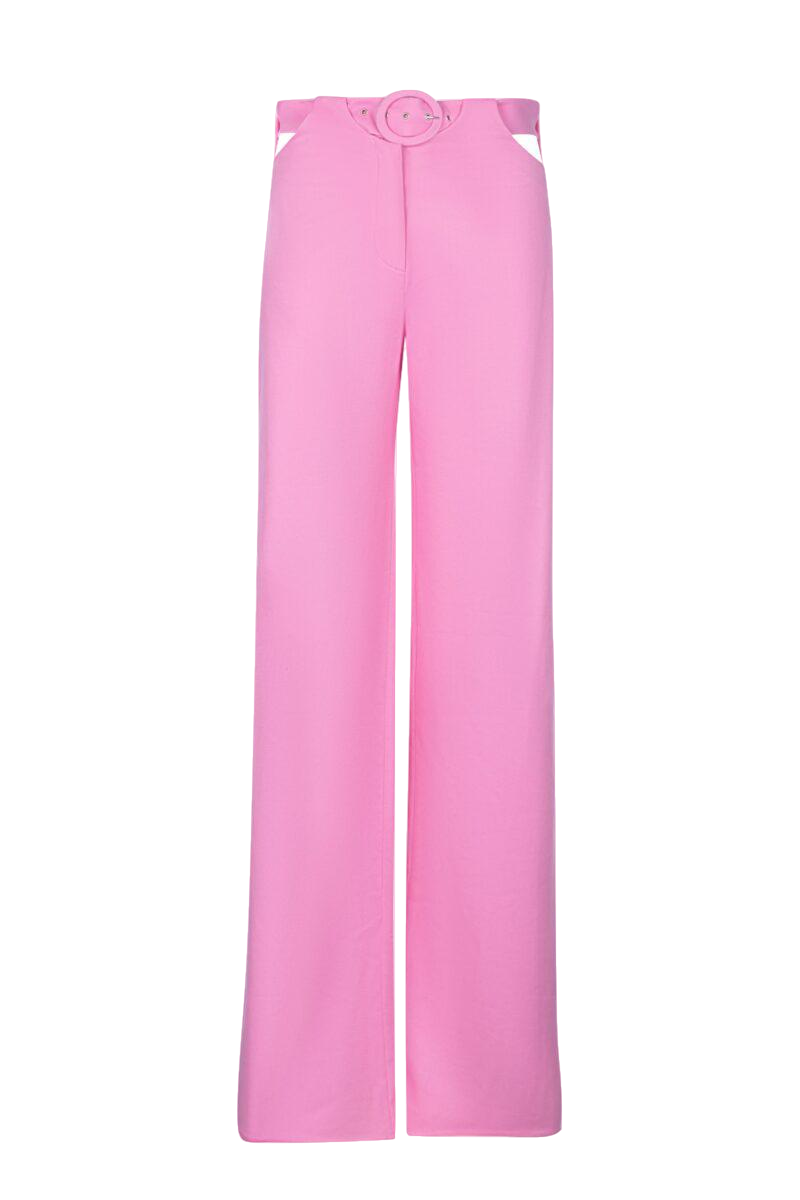 F.ilkk Pink Cutout Pants