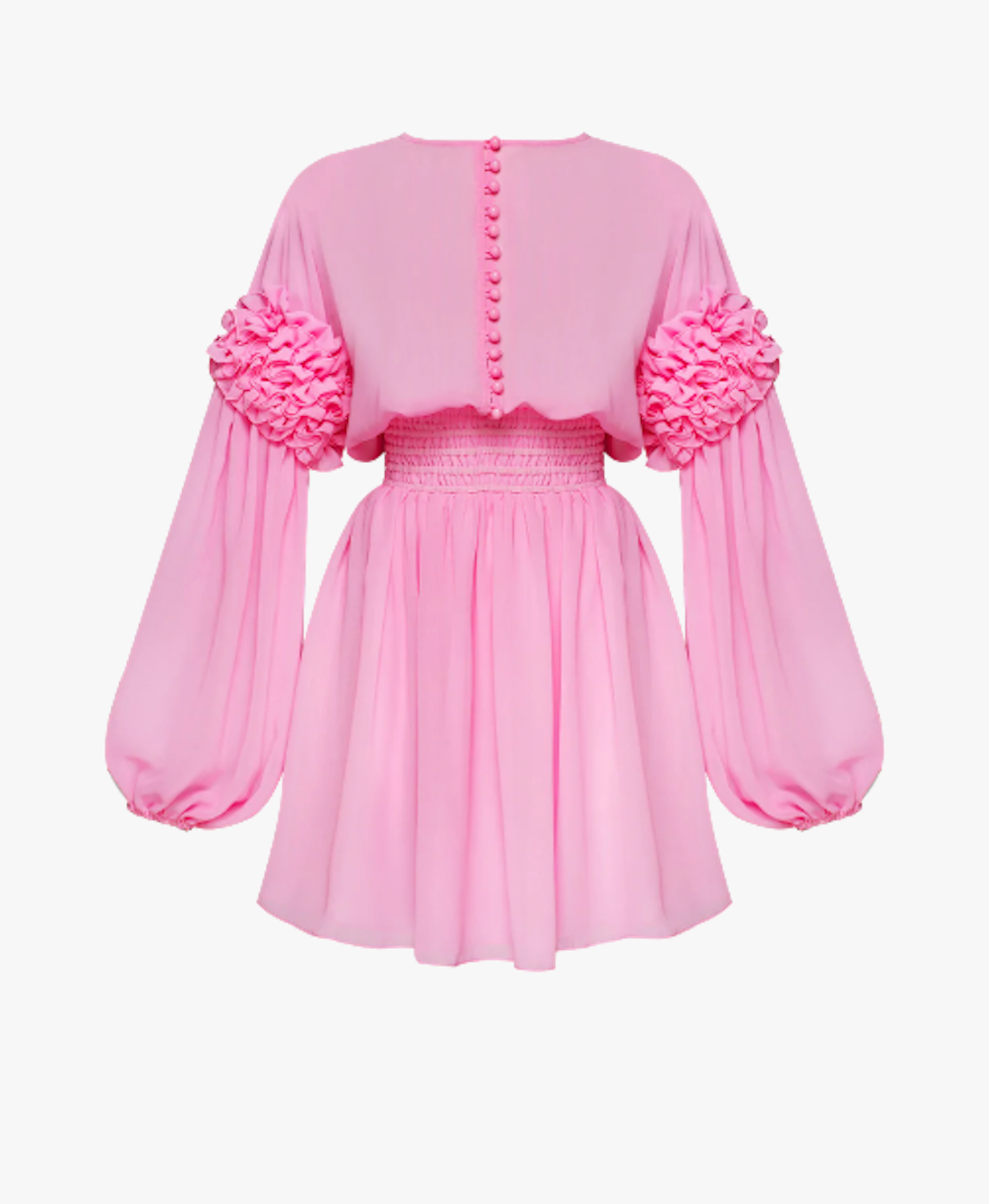 Light Pink Ruffle Dress made by Guranda