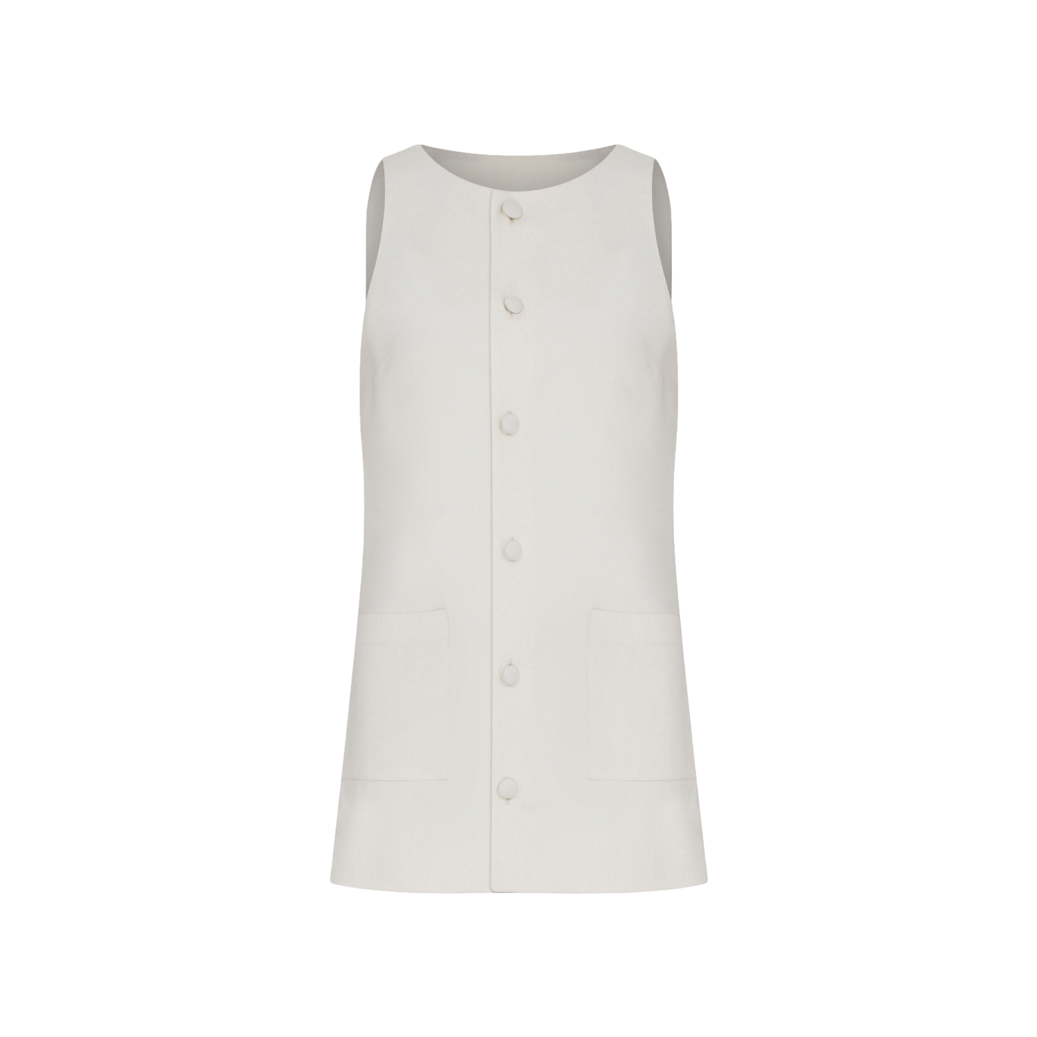 Nazli Ceren Odette Crepe Mini Dress In Vanilla Ice In White