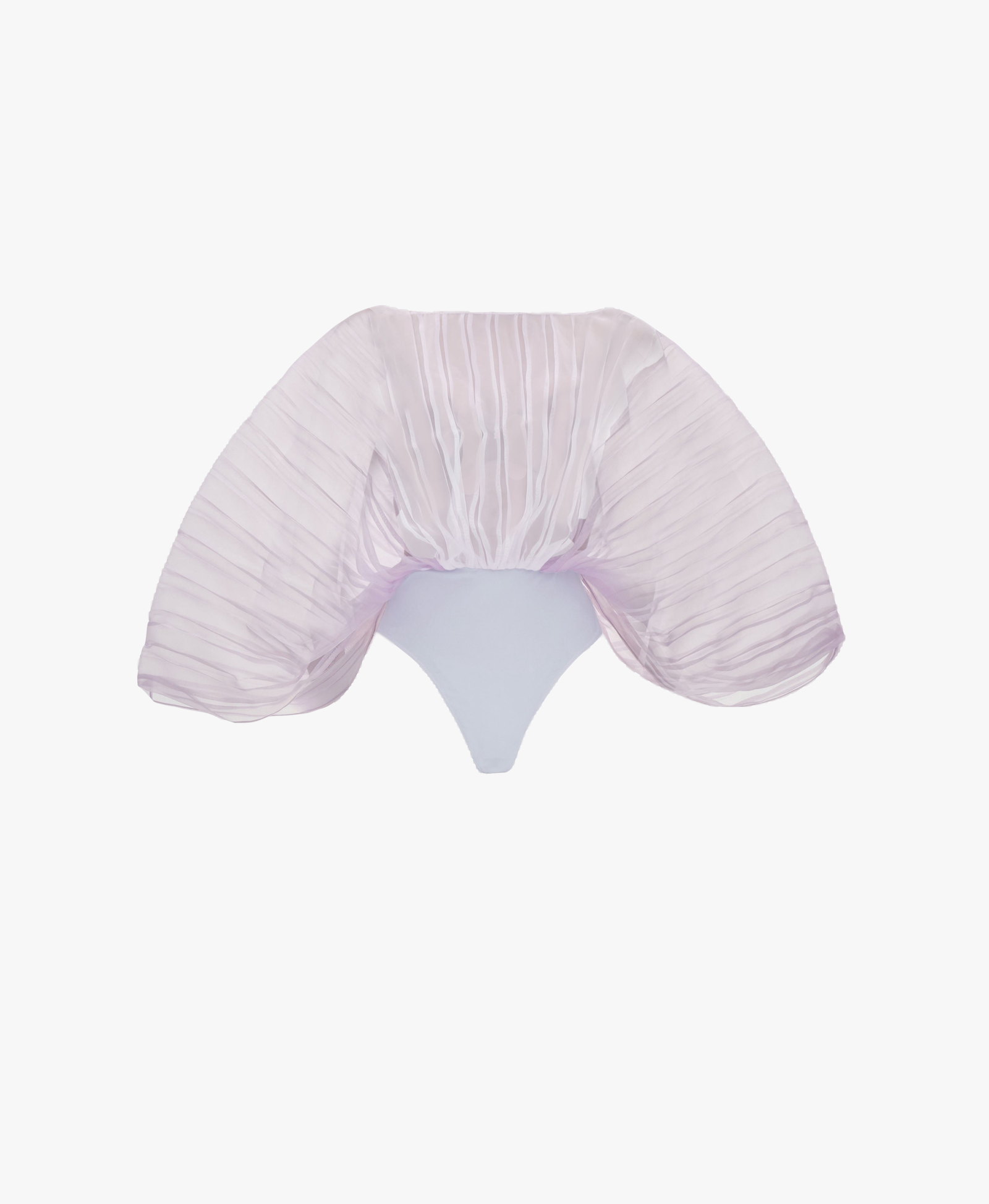 SOMBRA BODYSUIT - LILAC made by Andrea Iyamah