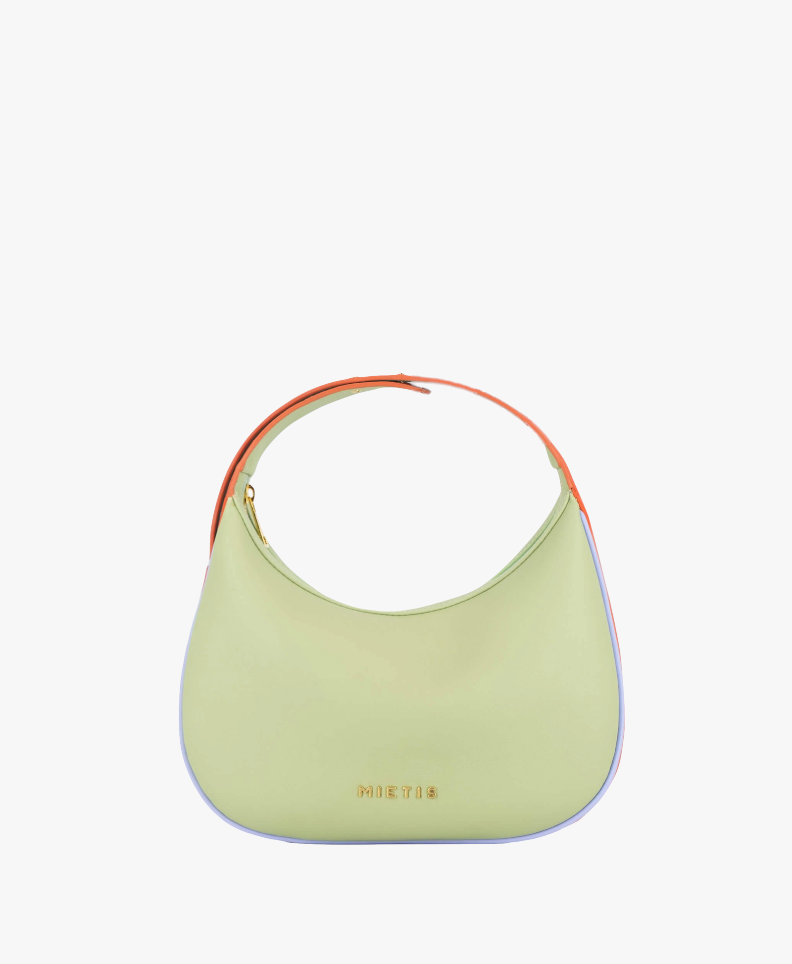 Muffin Hobo Sage Green / Orange in Green made by Mietis