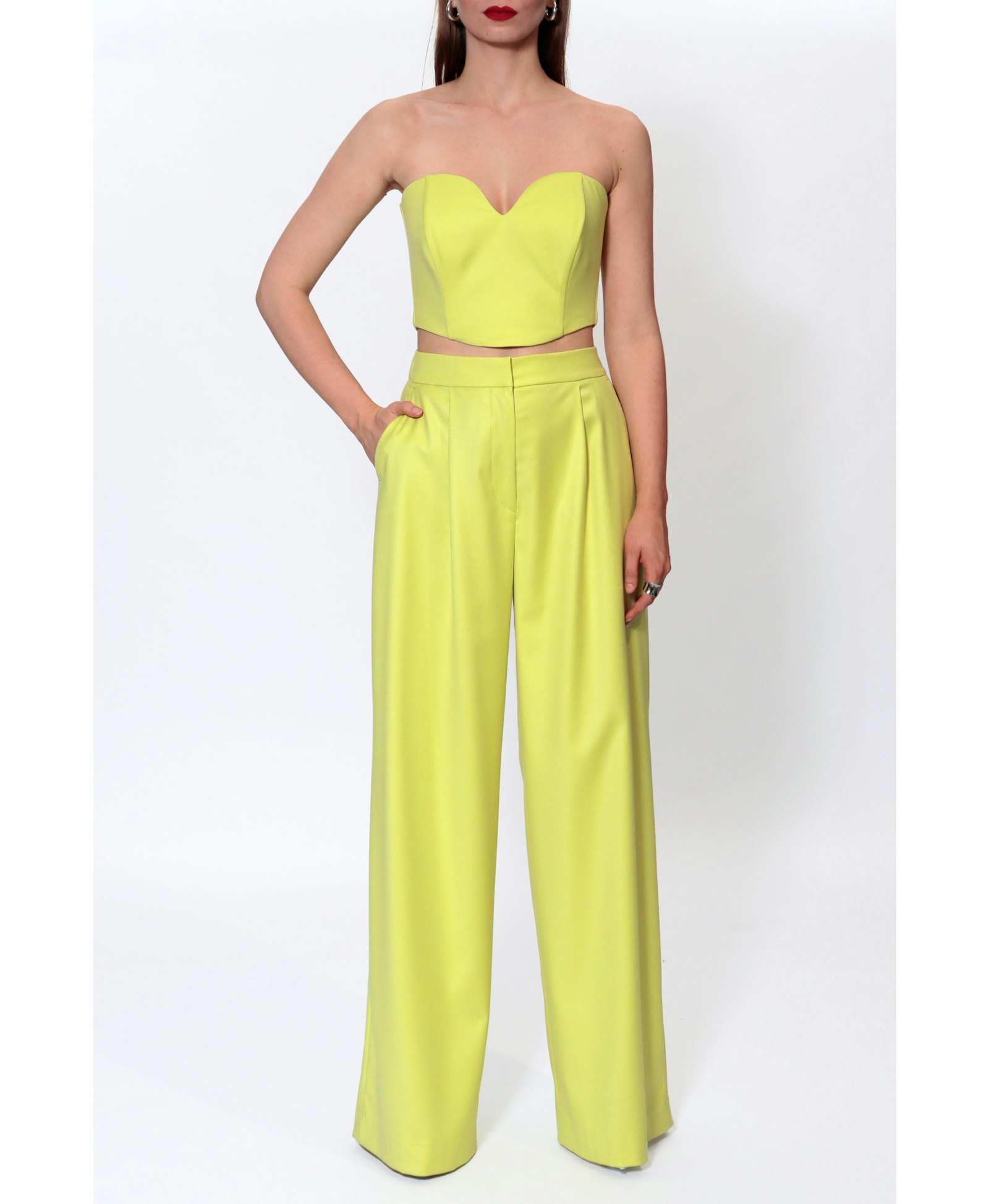 Corset Lara Wild Lime made by HALEWSKI