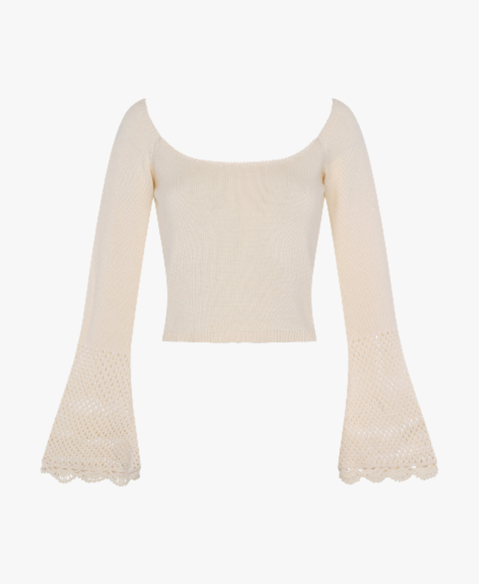 Marilú Top - Organic White in White made by Peregrina