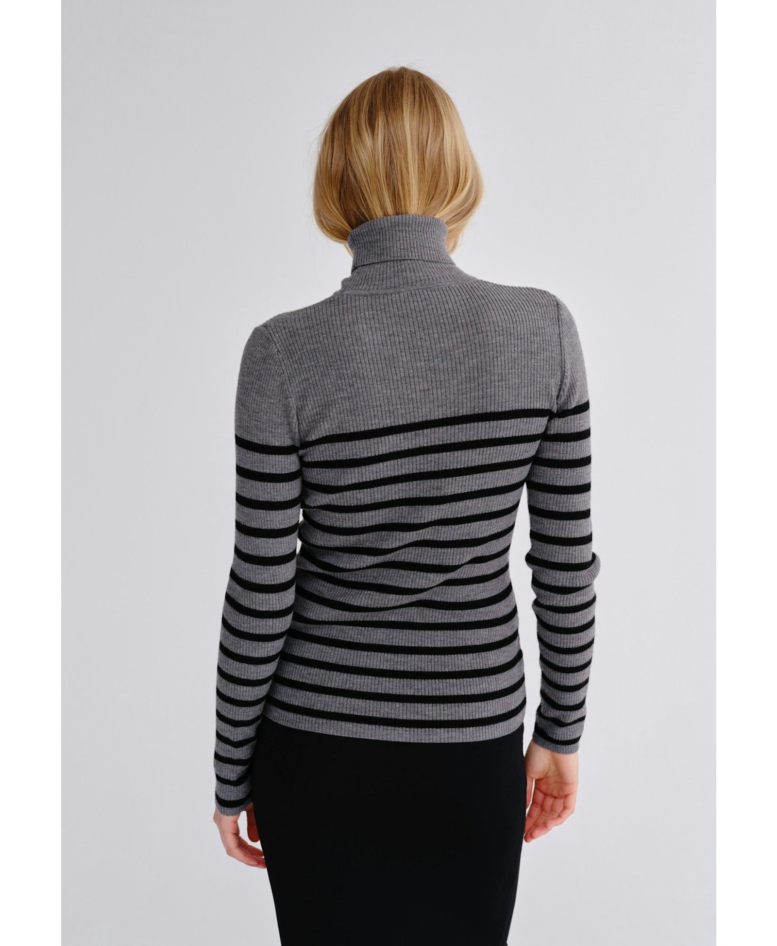 Bob Blouse - Grey Melange made by HERSKIND