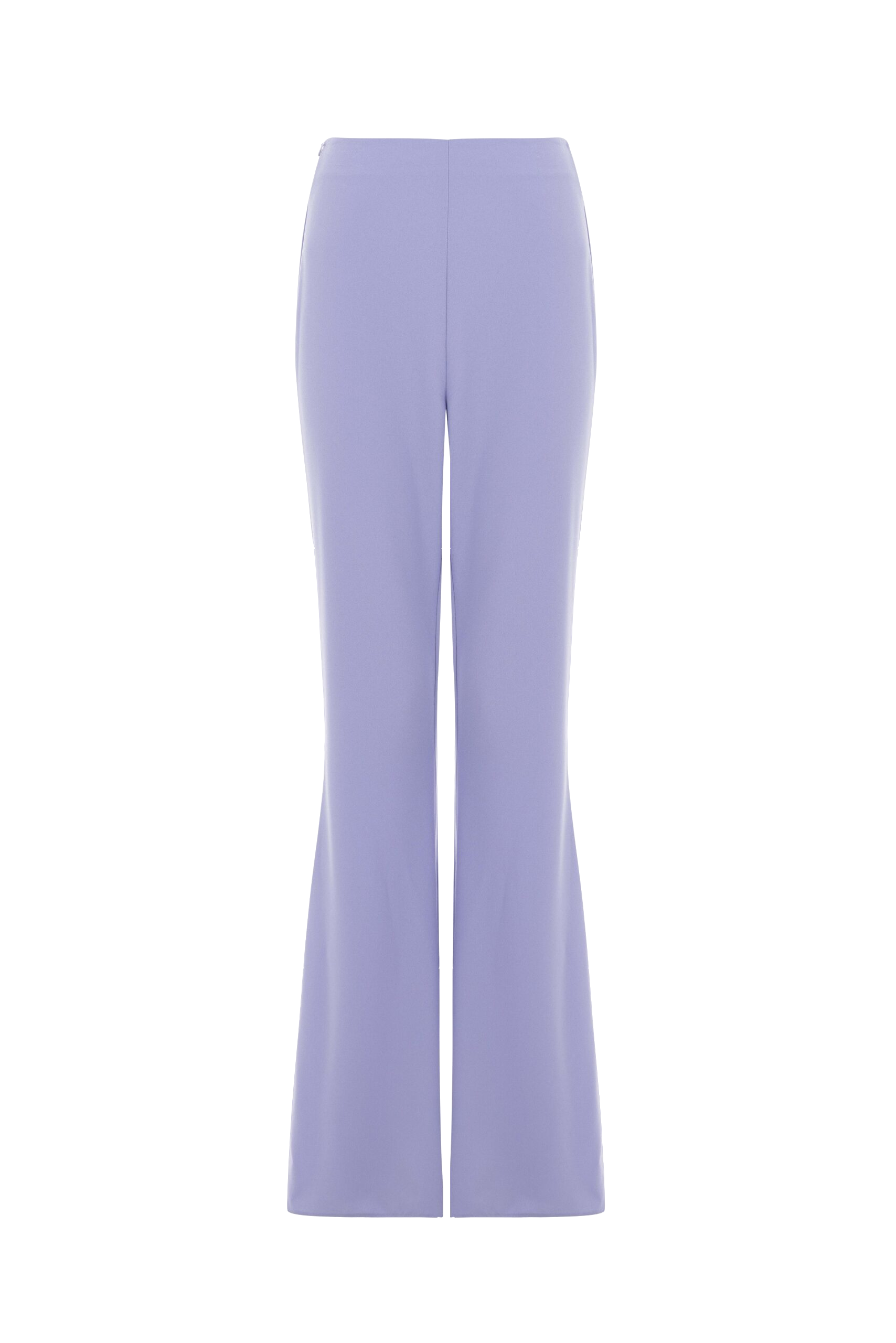 Shop F.ilkk Lilac Flared Trousers