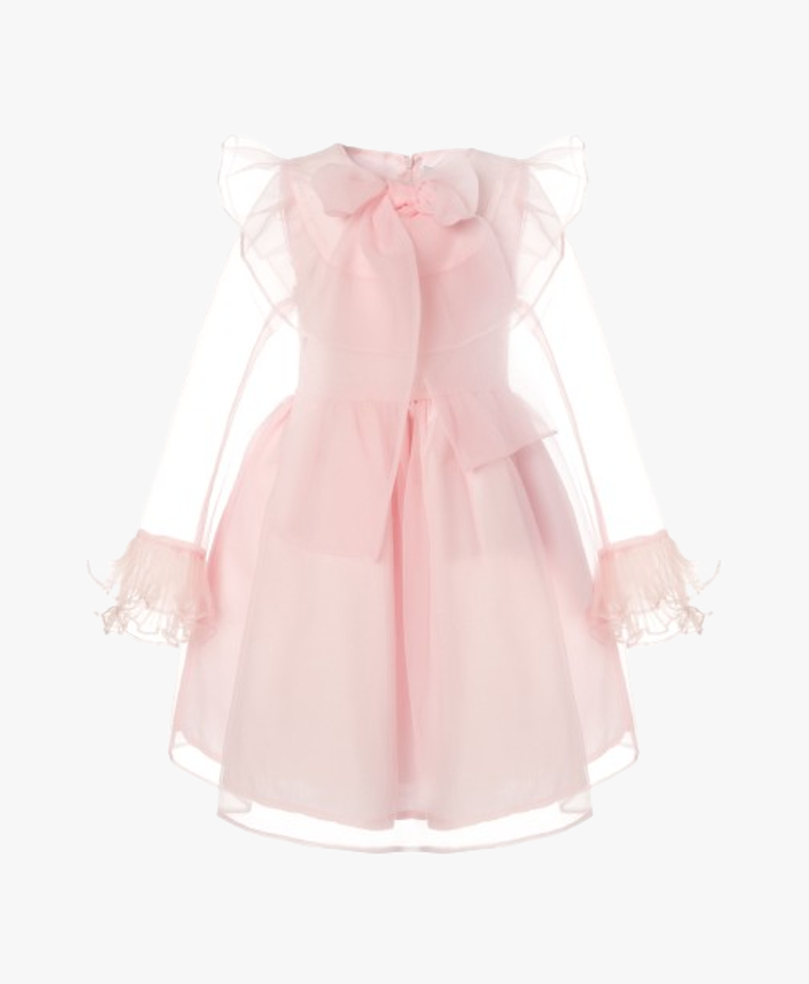 Organza Bow Dress made by Mama Luma