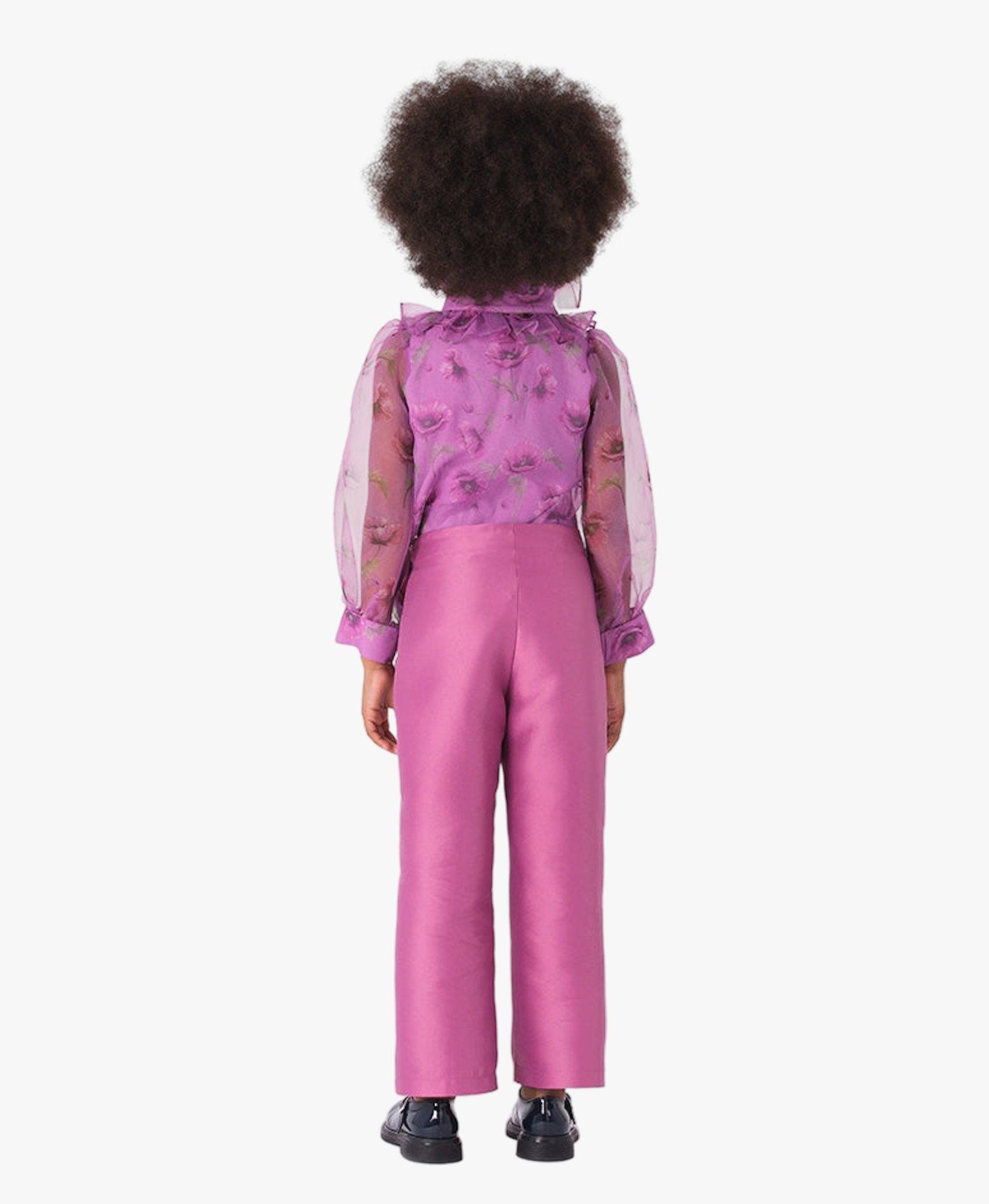 Organza Ruffles Girls Outfit | 2 Pieces made by Mama Luma