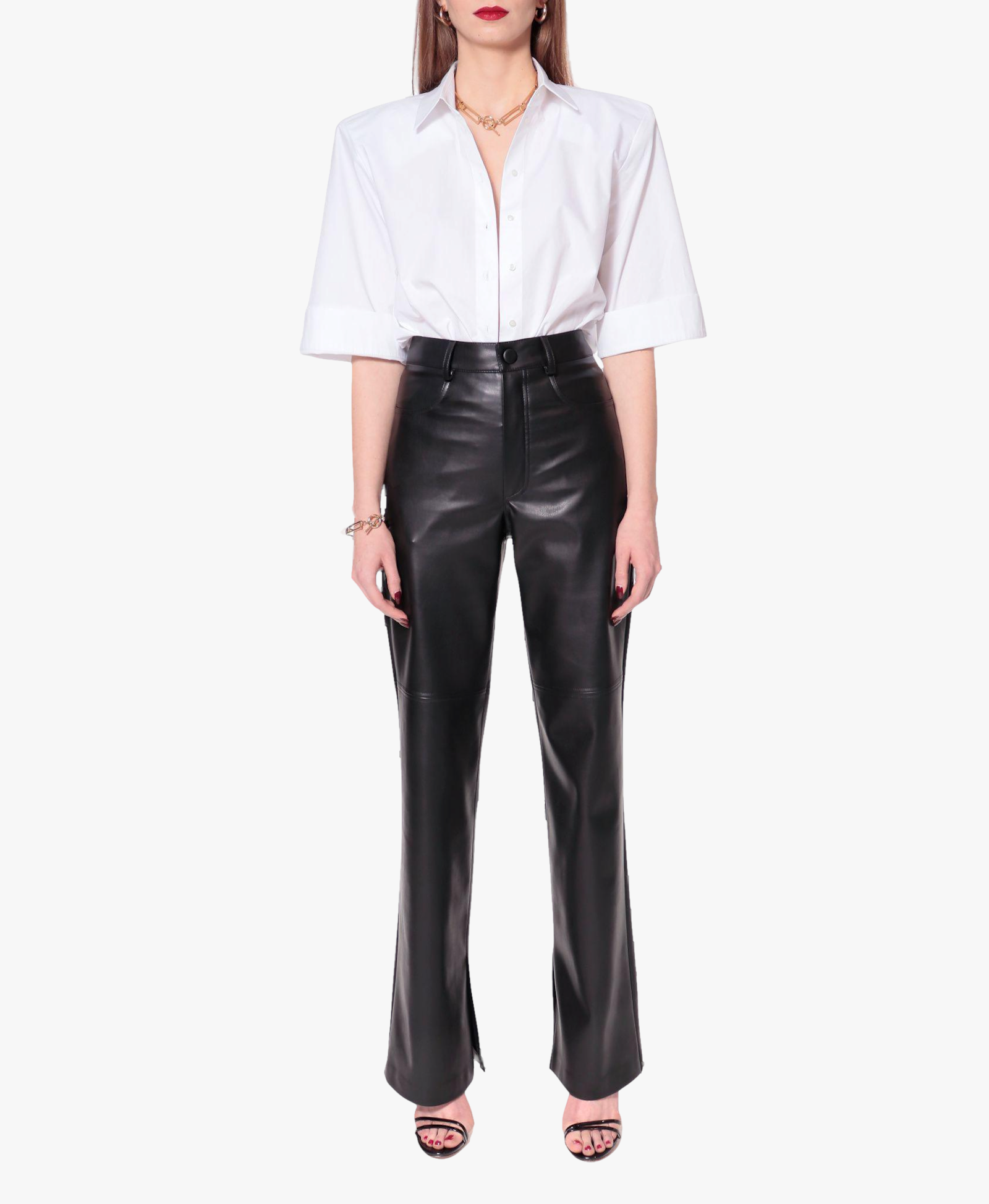 Shirt Demi Simple White made by HALEWSKI