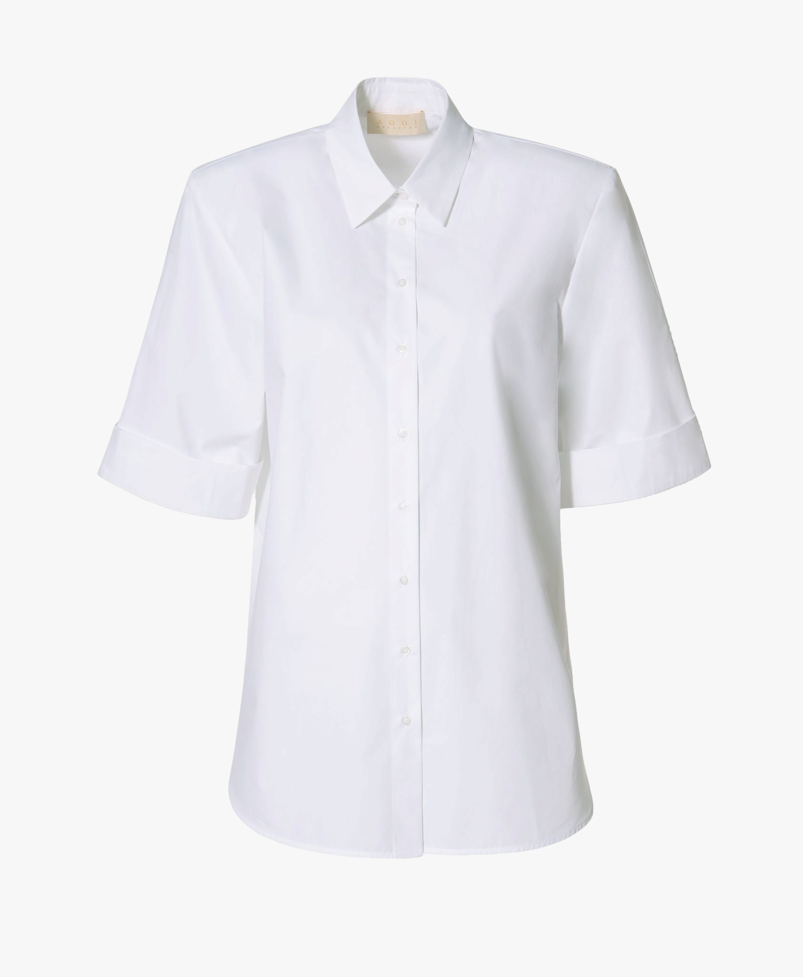 Shirt Demi Simple White made by HALEWSKI