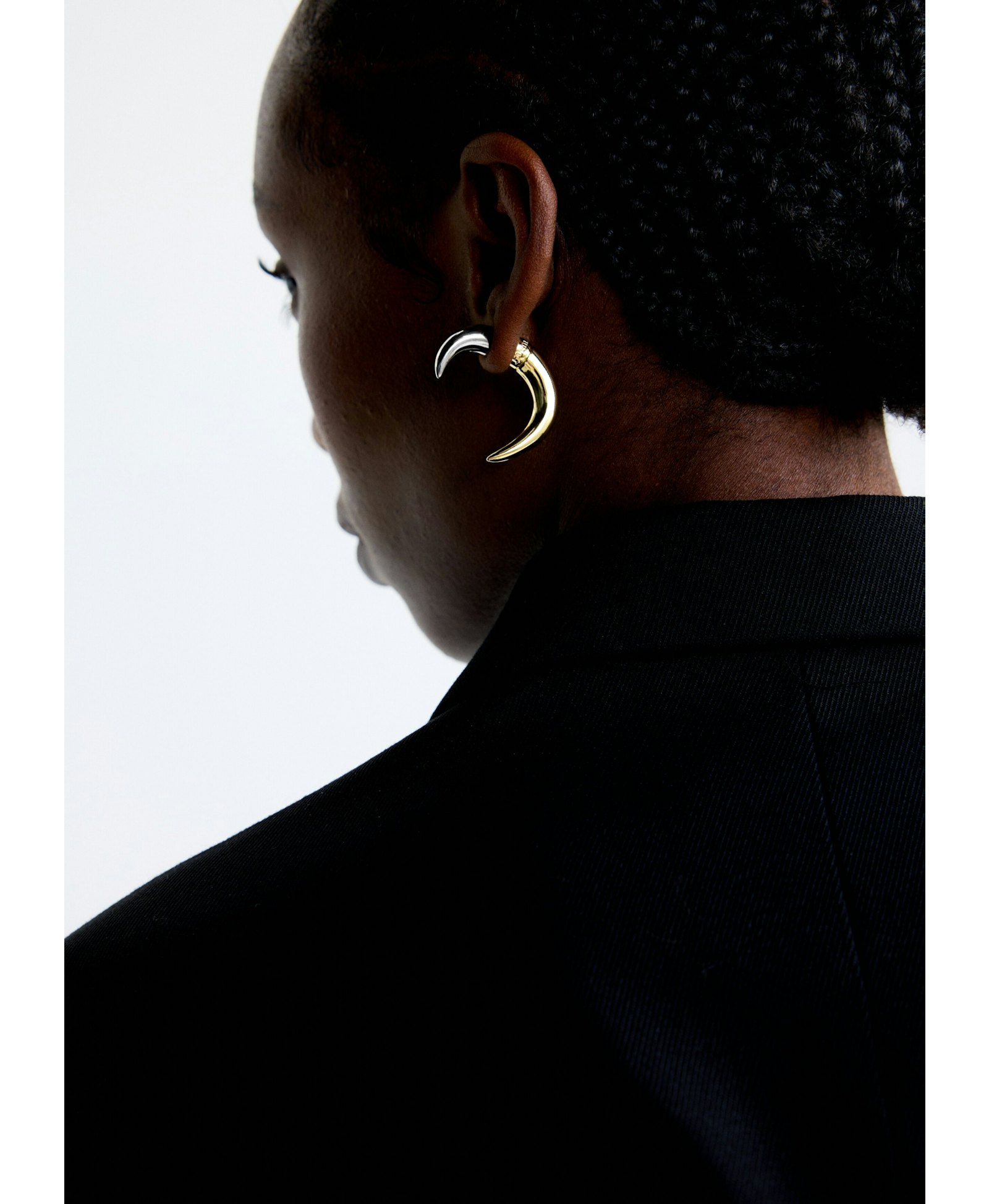 Spike earrings - Gold/Silver in Multi color made by POEM Objects