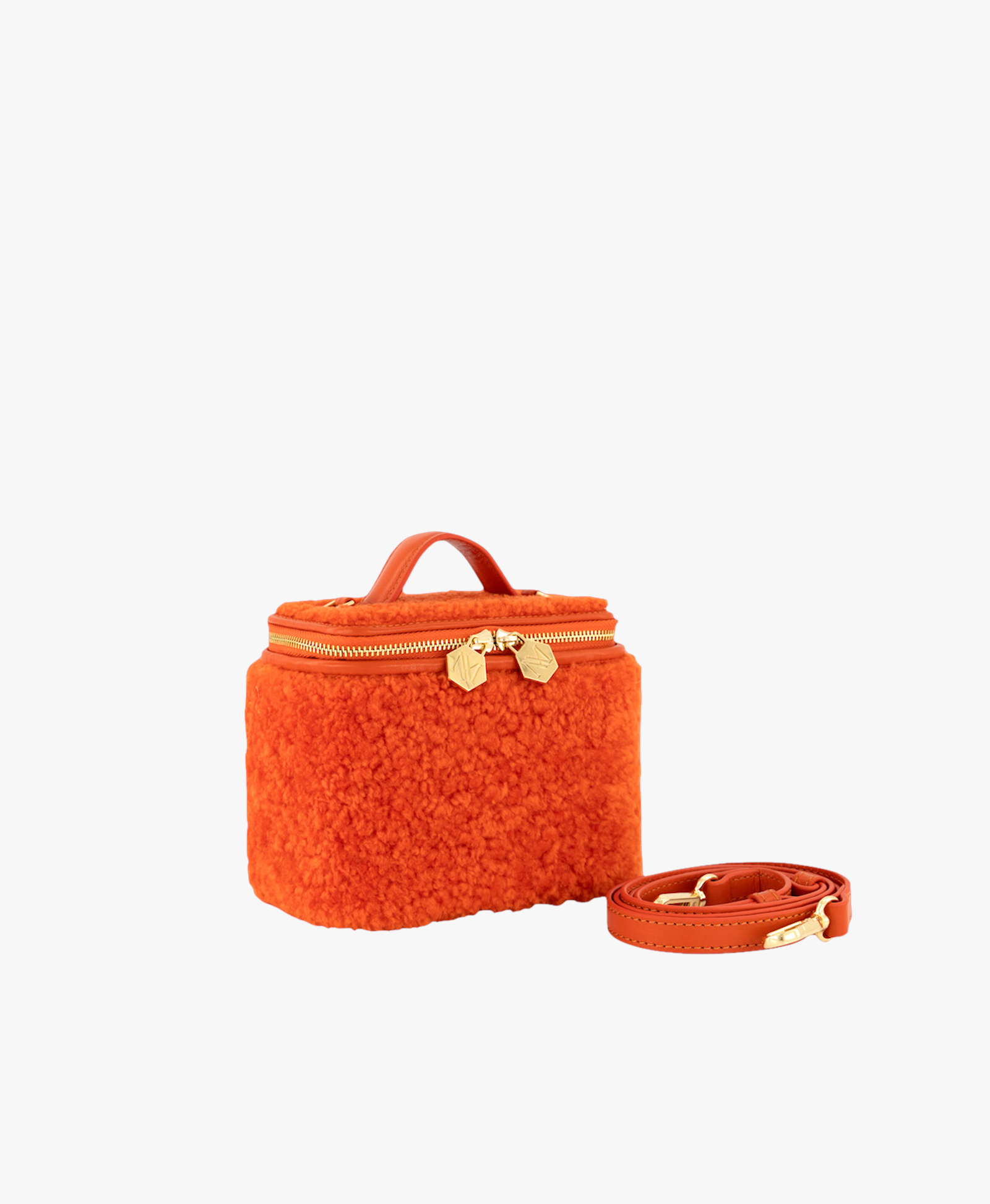 Betty Mini Fur Orange made by Maven Bag